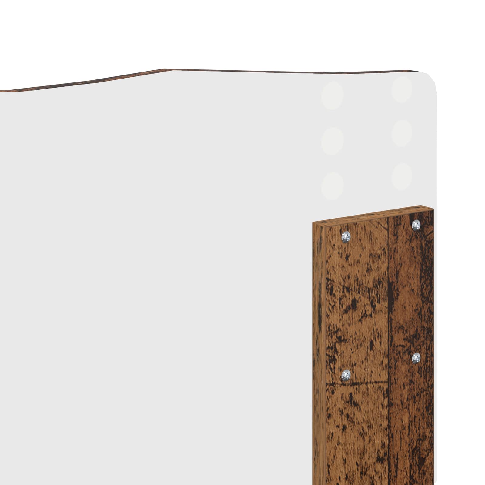 Cadre de lit Bois ancien 120 x 200 cm Bois de pin massif - XIOS