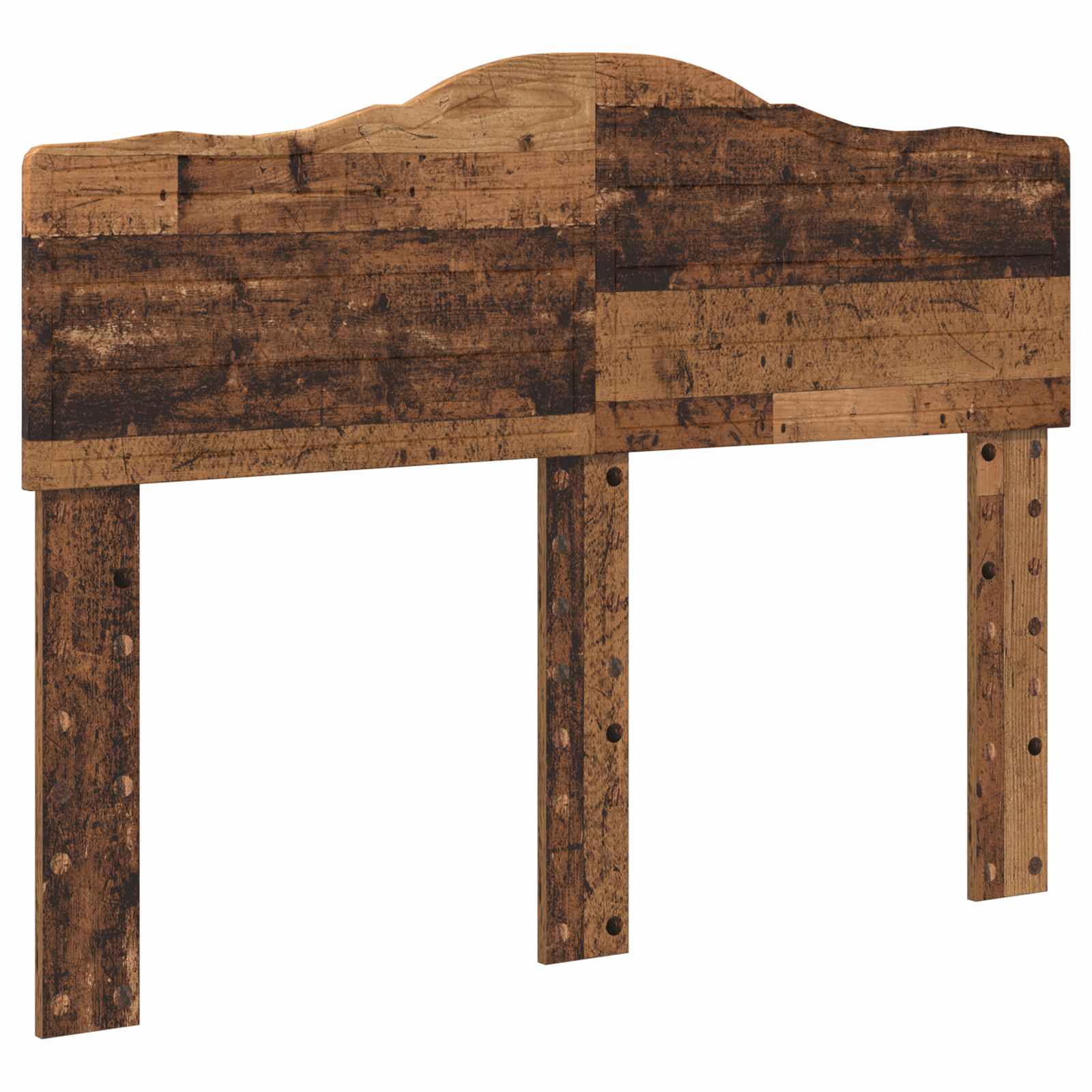 Cadre de lit Bois ancien 120 x 200 cm Bois de pin massif - XIOS