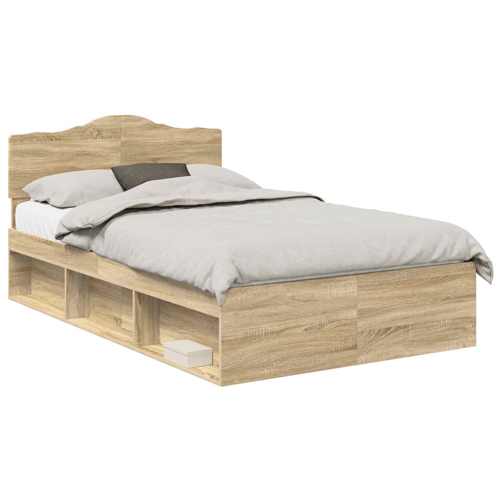 Cadre de lit Sonoma 120 x 190 cm Bois de pin massif - XIOS