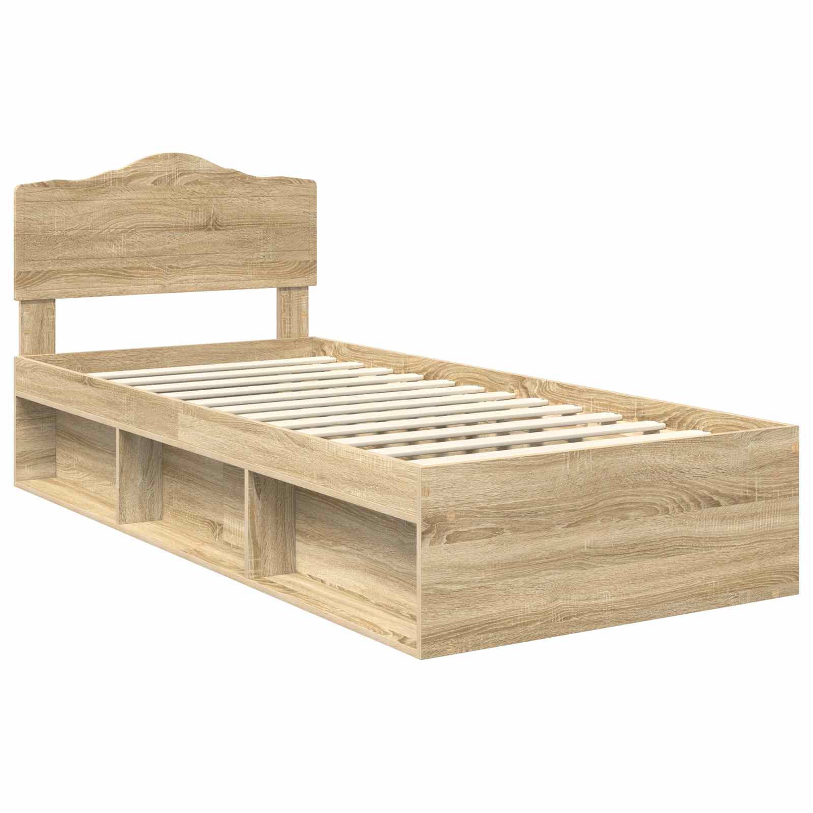 Cadre de lit Sonoma 100 x 200 cm Bois de pin massif - XIOS
