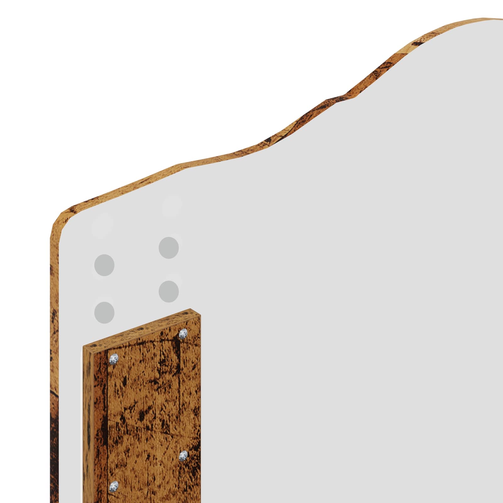 Cadre de lit Bois ancien 90 x 200 cm Bois de pin massif - XIOS