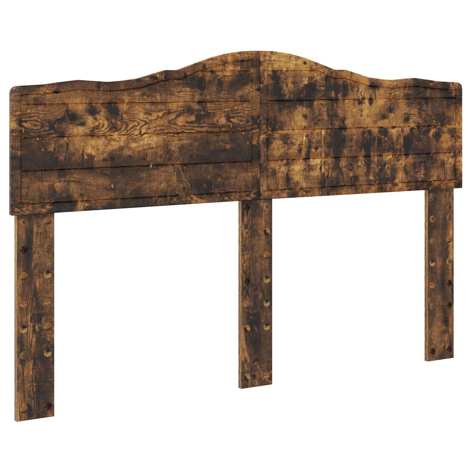 Cadre de lit Chêne fumé 140 x 190 cm Bois Ingénierie - XIOS