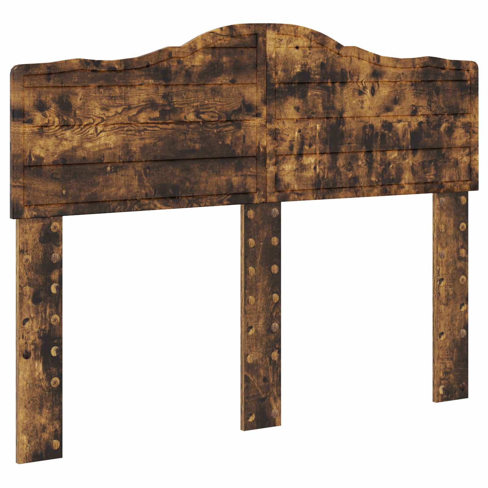 Cadre de lit Chêne fumé 135 x 190 cm Bois Ingénierie - XIOS