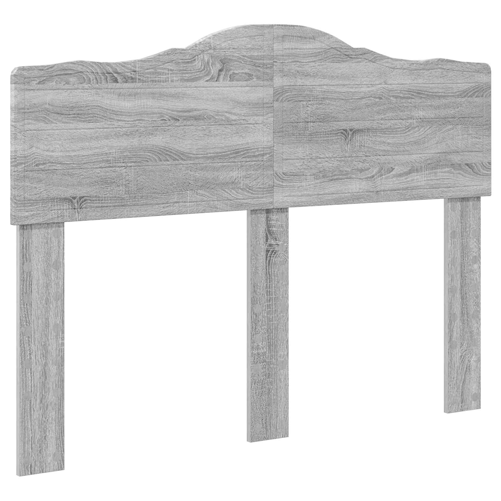 Cadre de lit Gris Sonoma 135 x 190 cm Bois d'ingénierie - XIOS