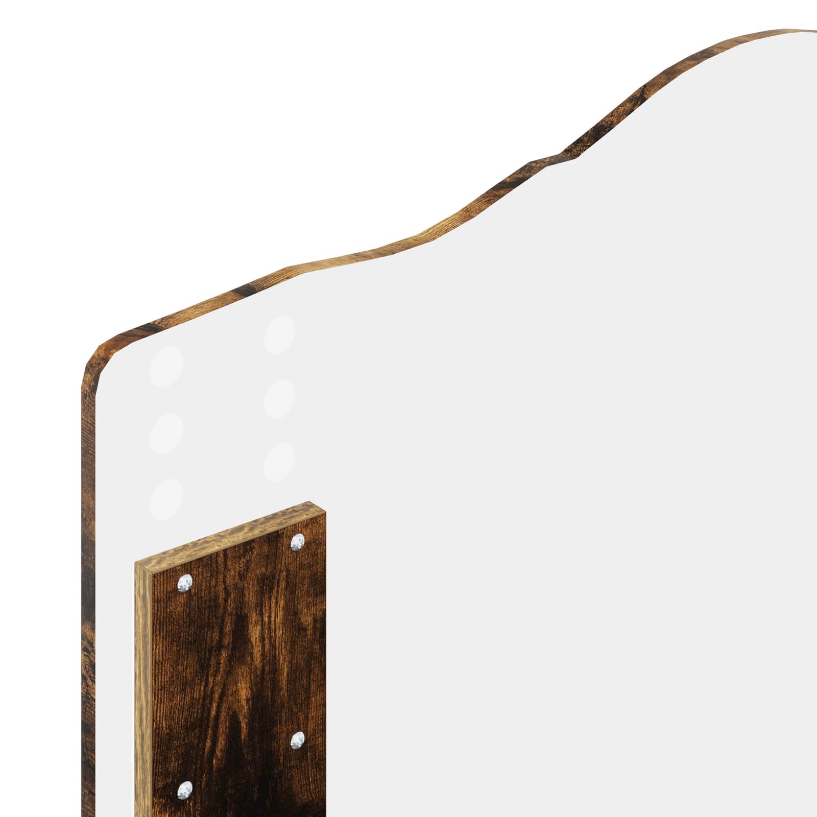 Cadre de lit Chêne fumé 100 x 200 cm Bois d'ingénierie - XIOS