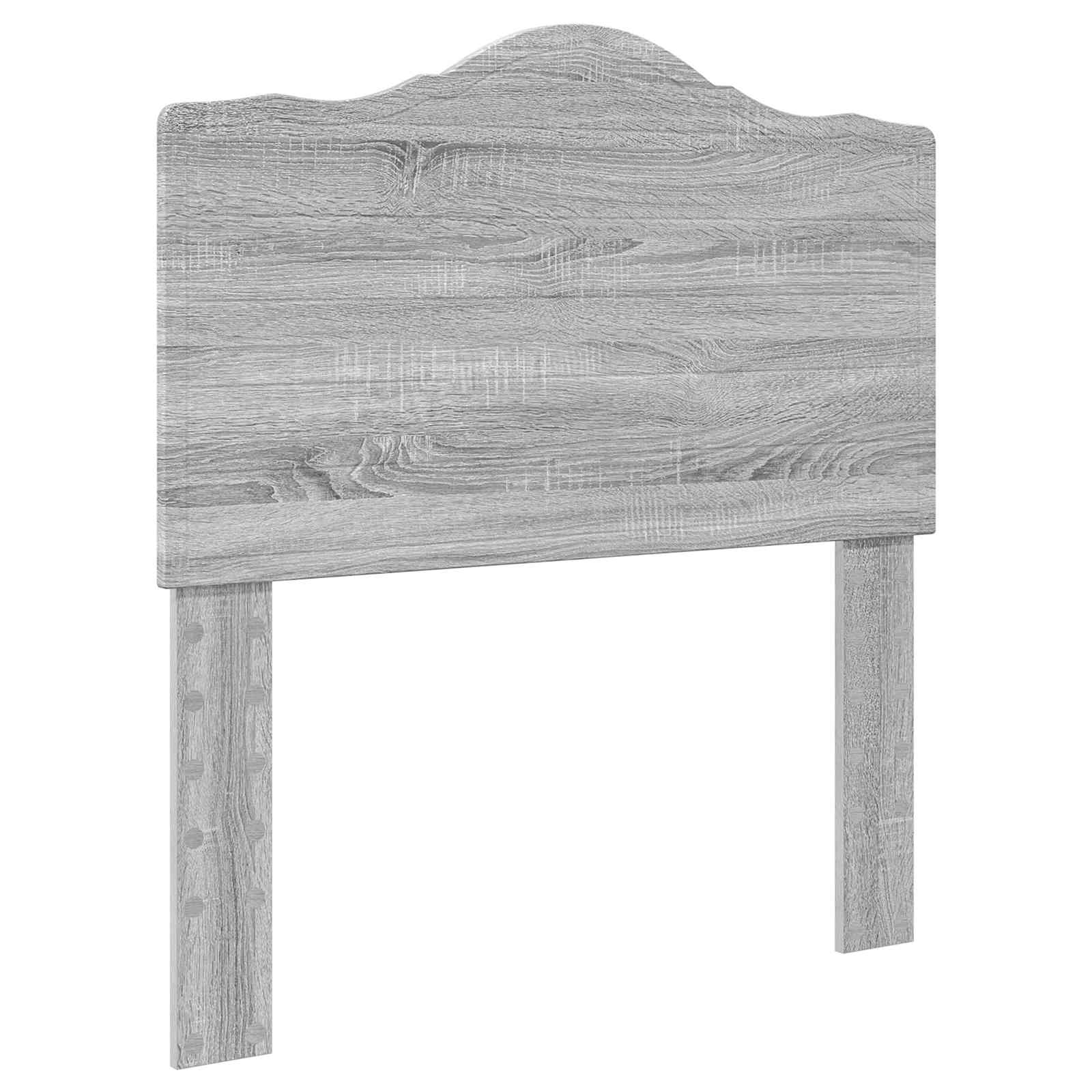 Cadre de lit Gris Sonoma 90 x 190 cm Bois d'ingénierie - XIOS