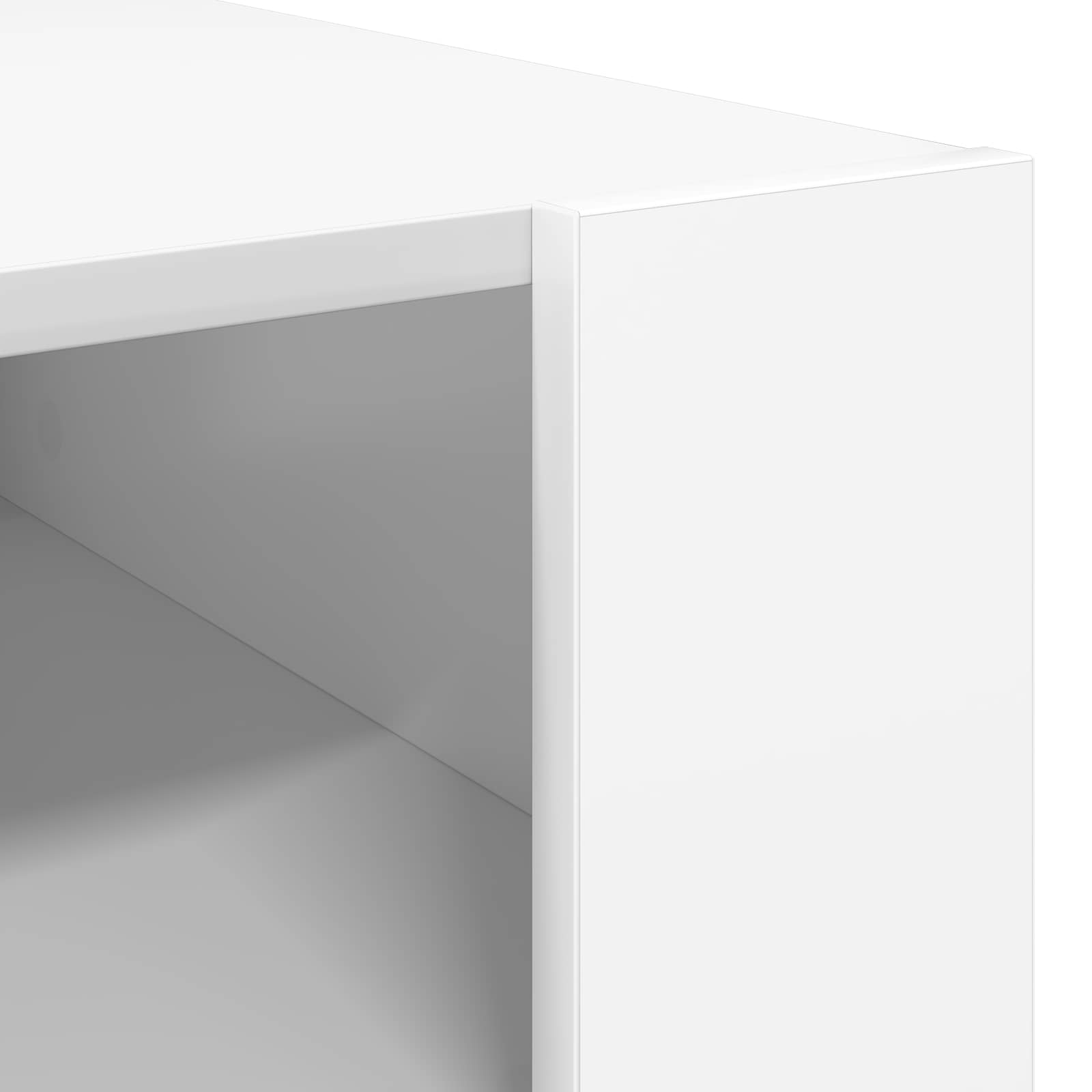 Table basse Blanc 92 x 53 x 45 cm Bois d'ingénierie - XIOS