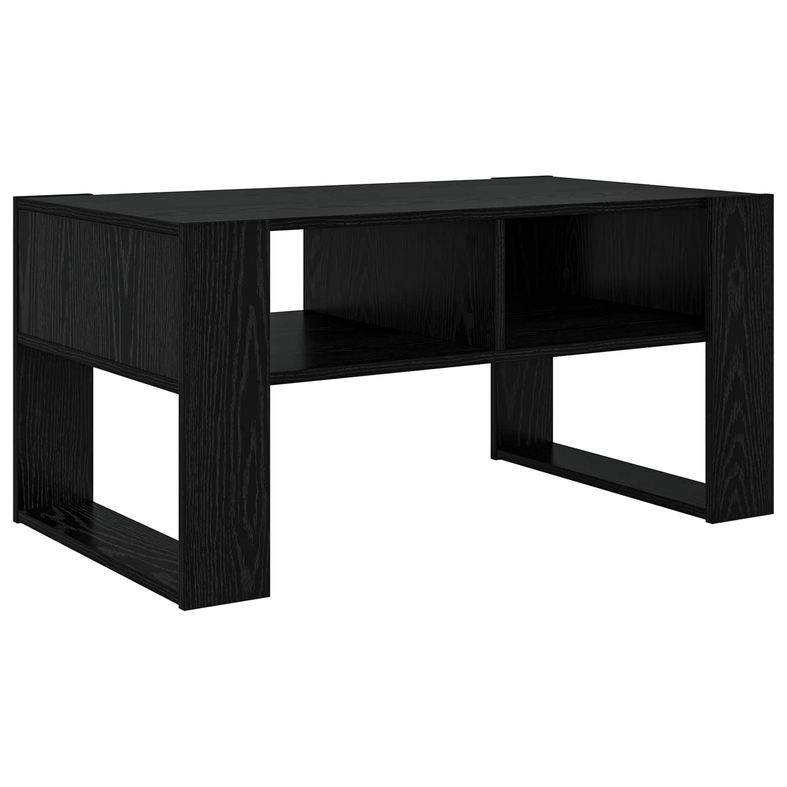 Table basse Chêne noir 92 x 53 x 45 cm Bois d'ingénierie - XIOS