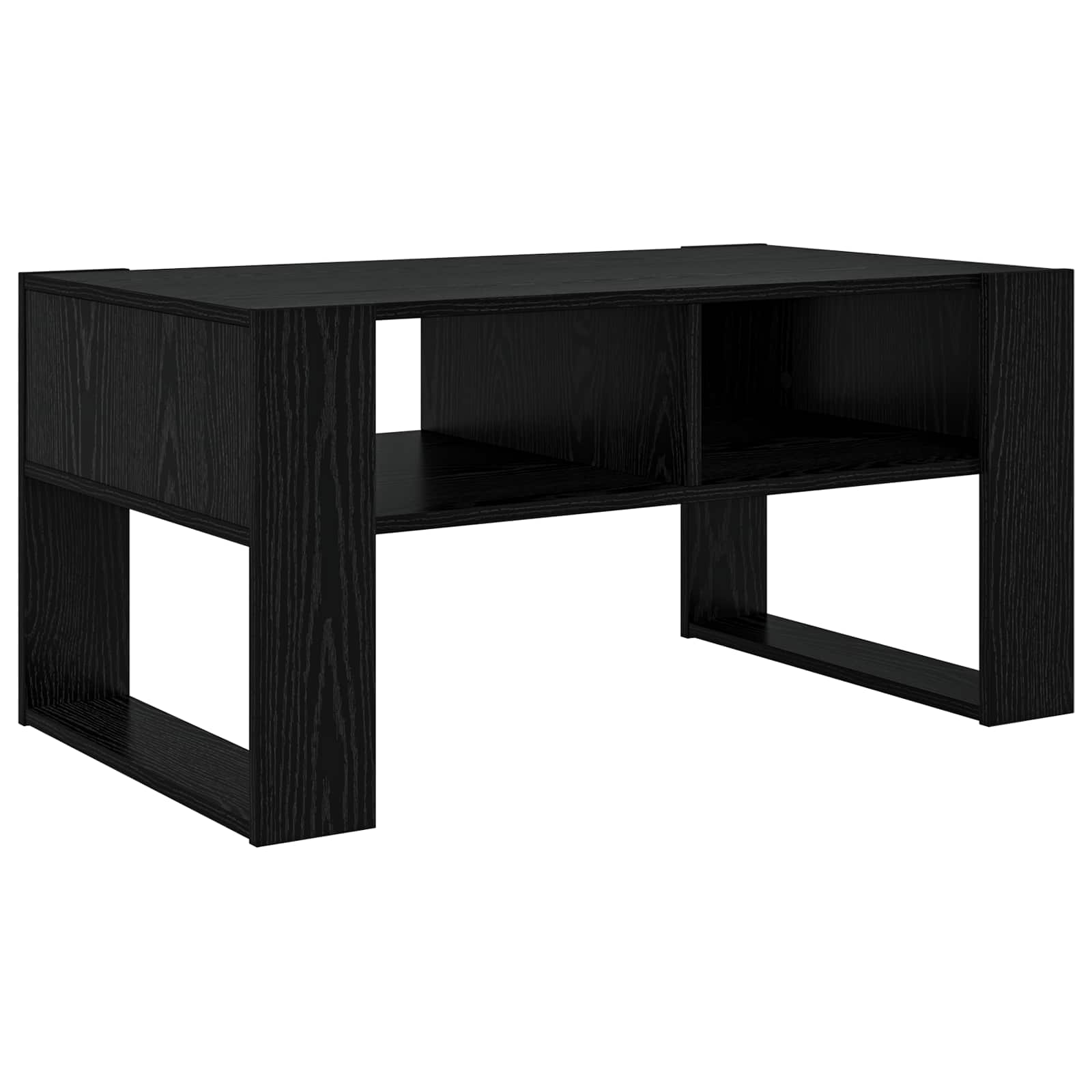 Table basse Chêne noir 92 x 53 x 45 cm Bois d'ingénierie - XIOS