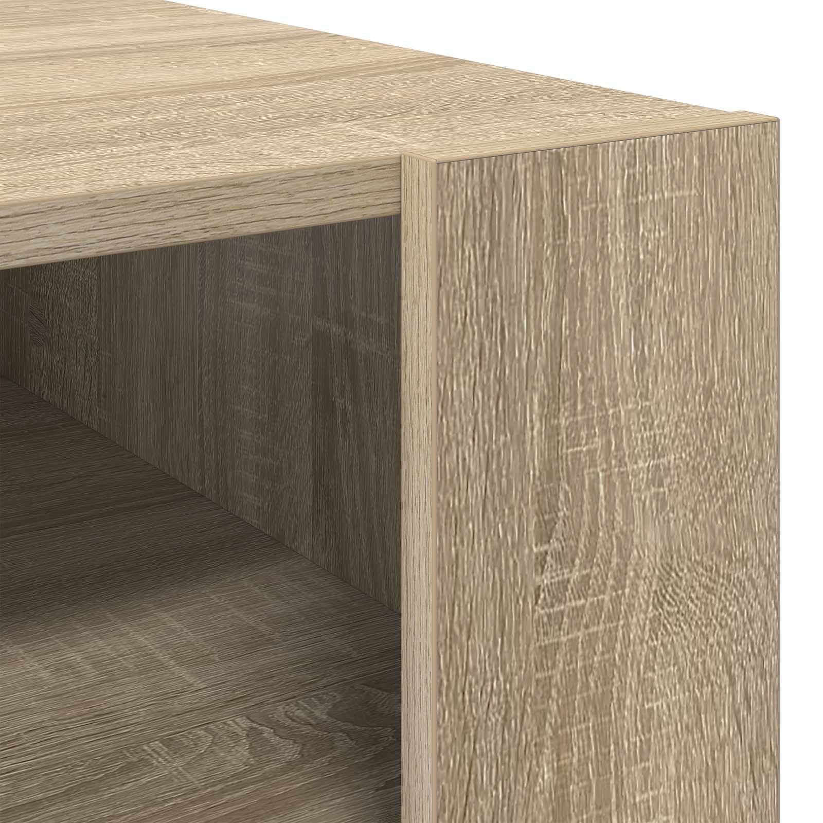 Table basse Chêne Sonoma 92 x 53 x 45 cm Bois d'ingénierie - XIOS