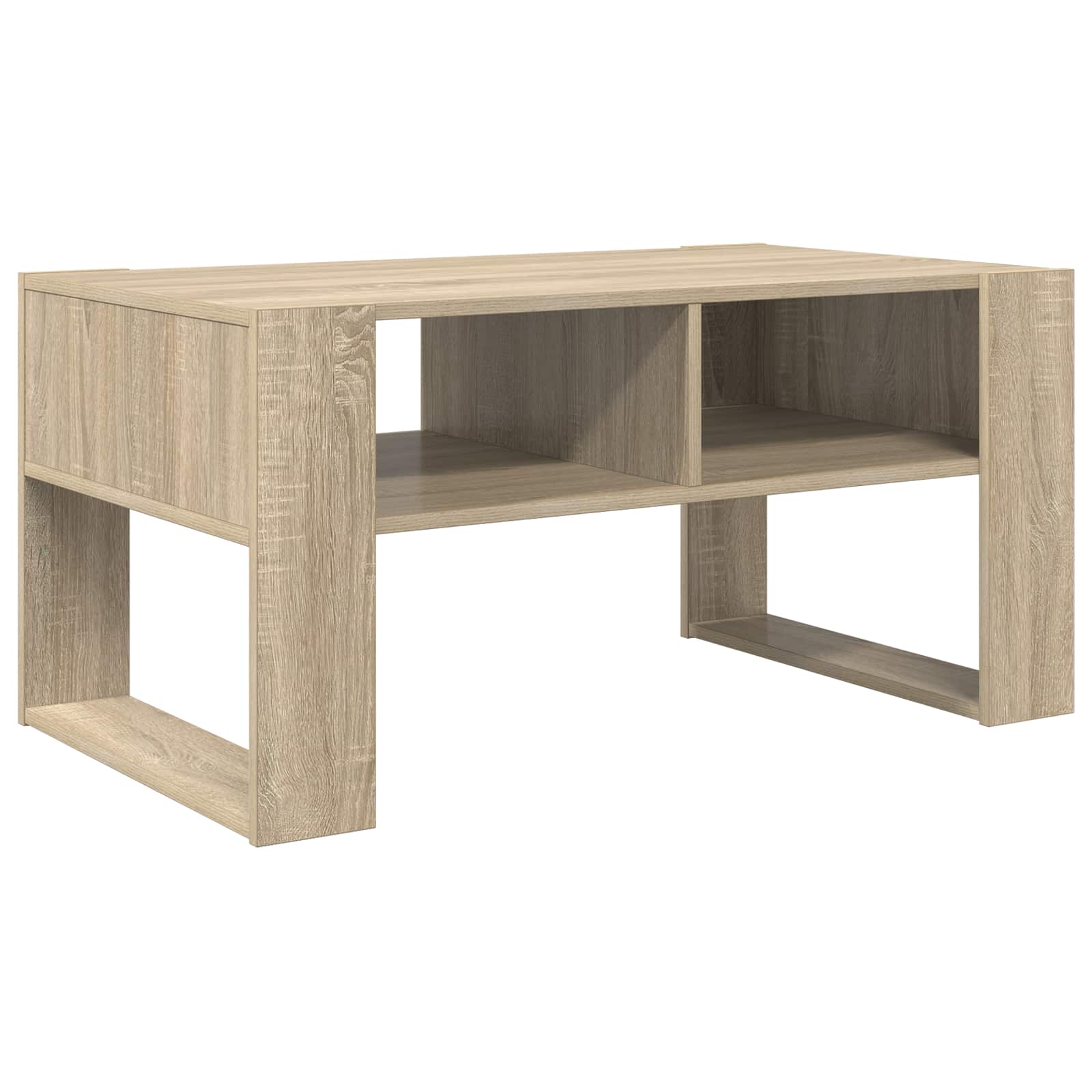 Table basse Chêne Sonoma 92 x 53 x 45 cm Bois d'ingénierie - XIOS