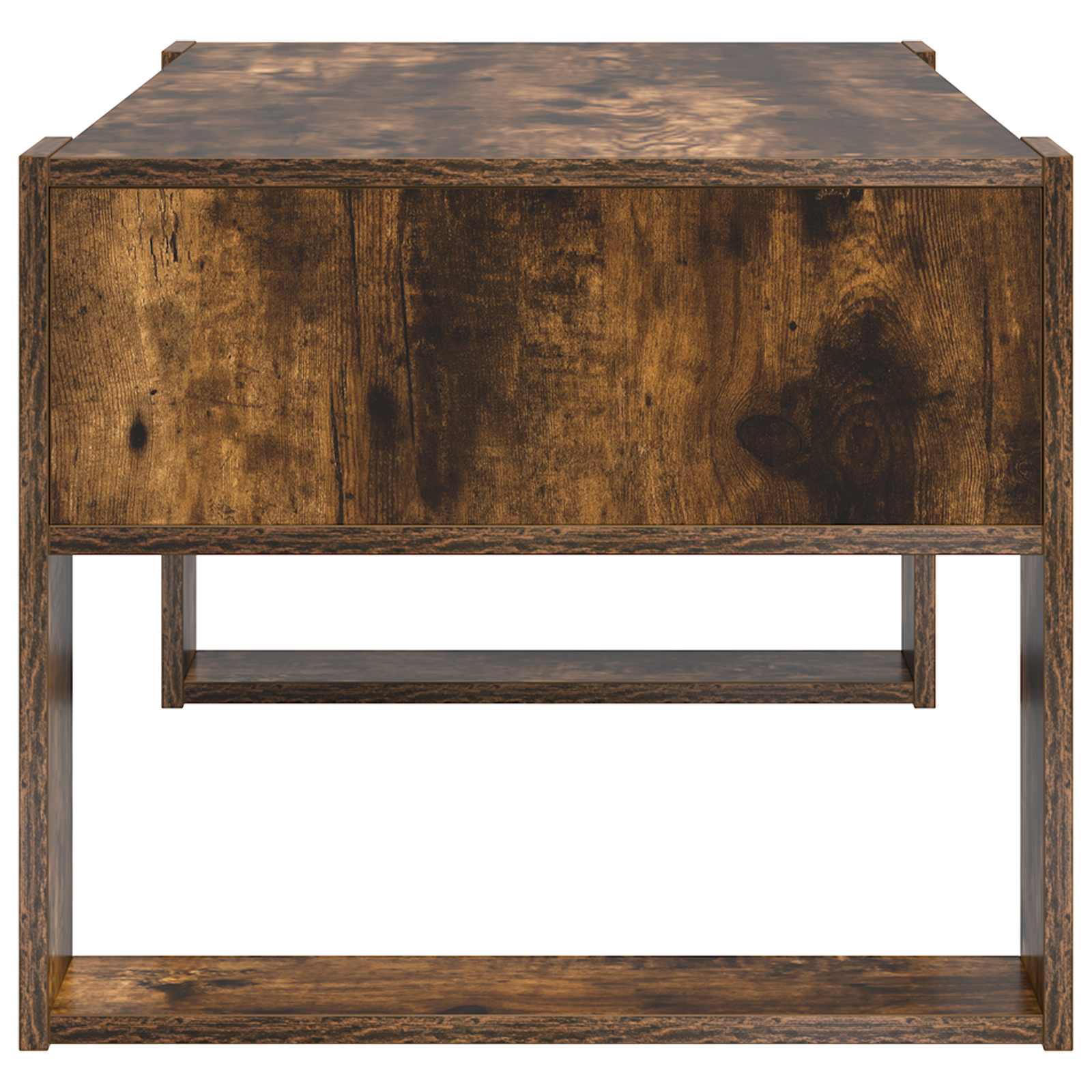 Table basse Chêne fumé 92 x 53 x 45 cm Bois d'ingénierie - XIOS