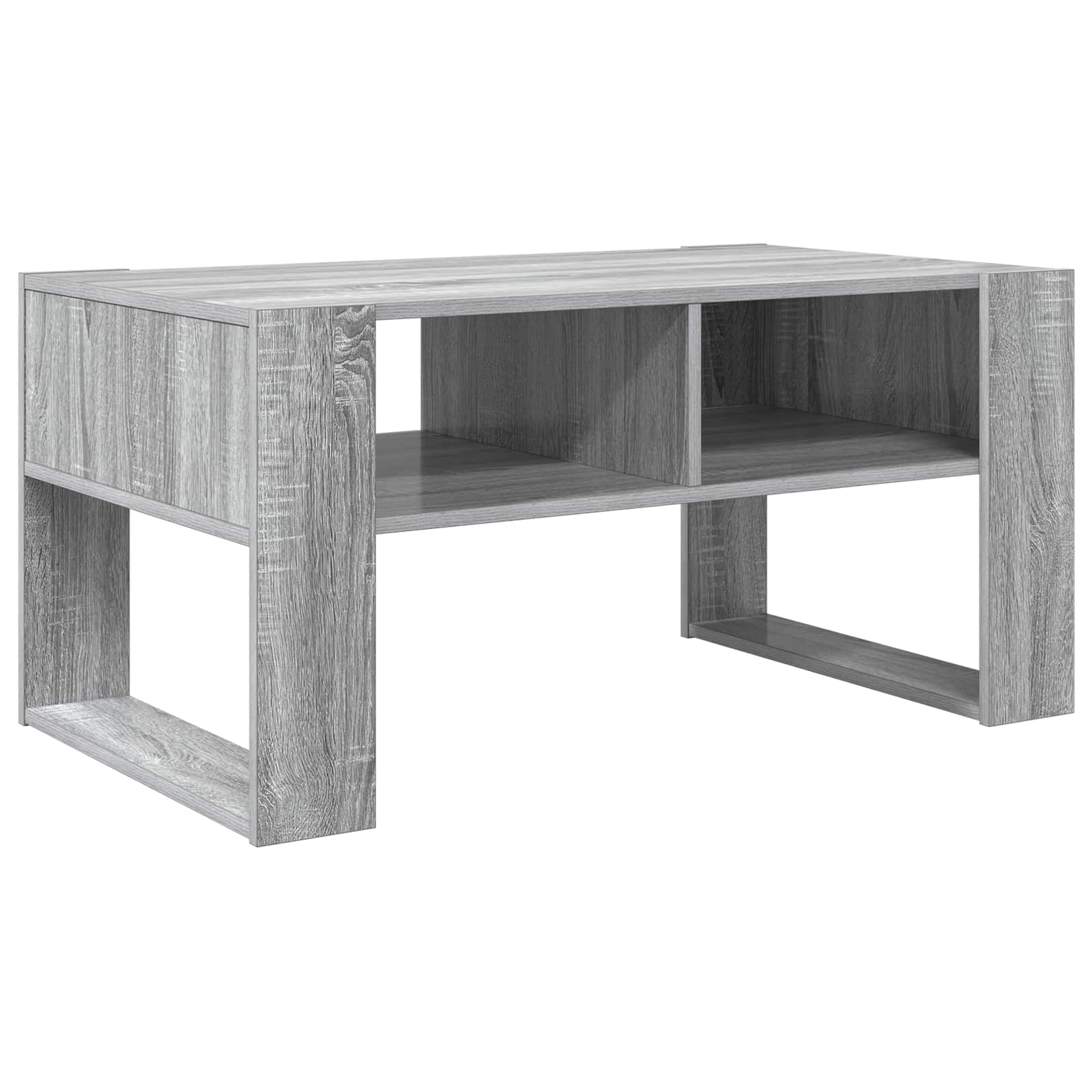 Table basse Gris Sonoma 92 x 53 x 45 cm Bois d'ingénierie - XIOS