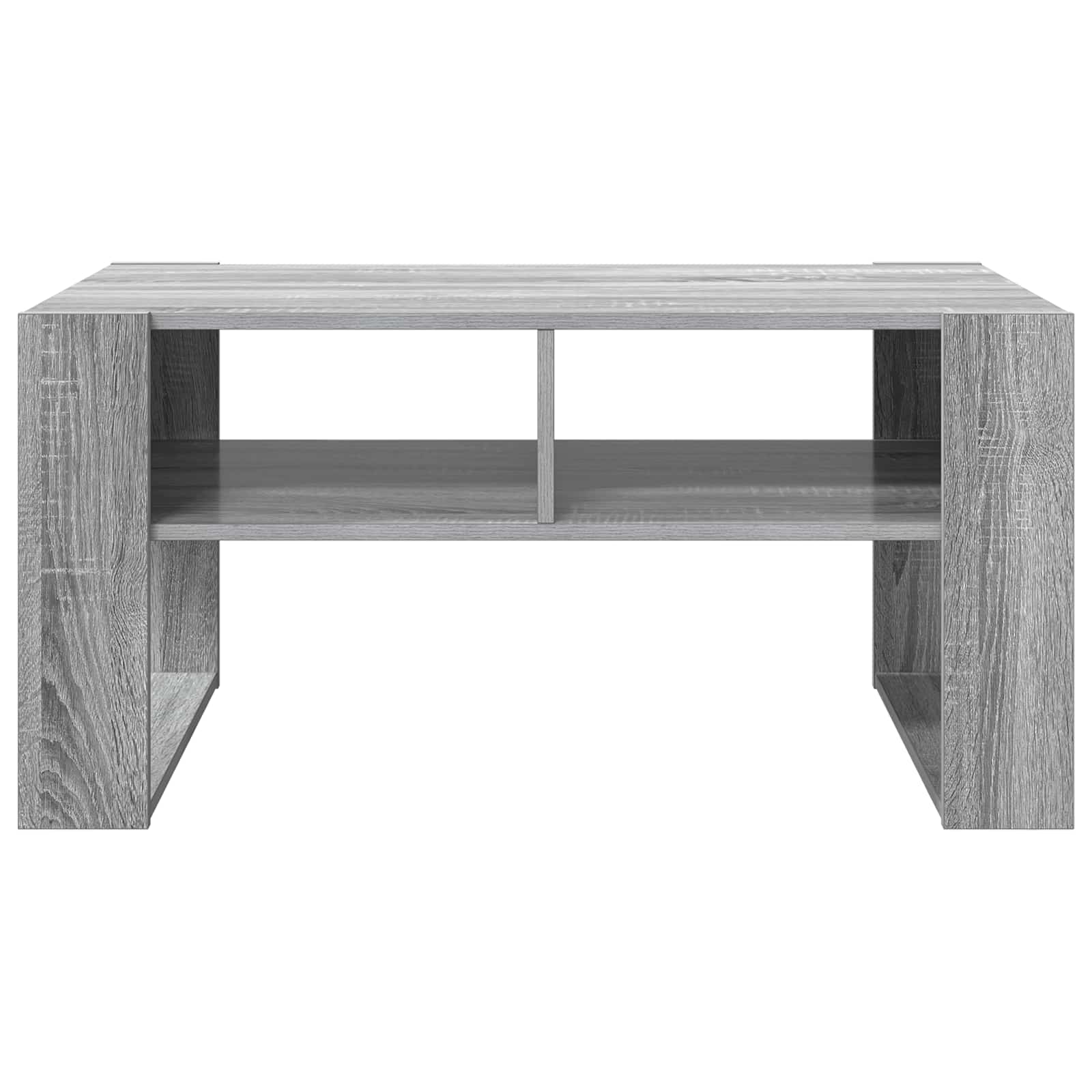 Table basse Gris Sonoma 92 x 53 x 45 cm Bois d'ingénierie - XIOS