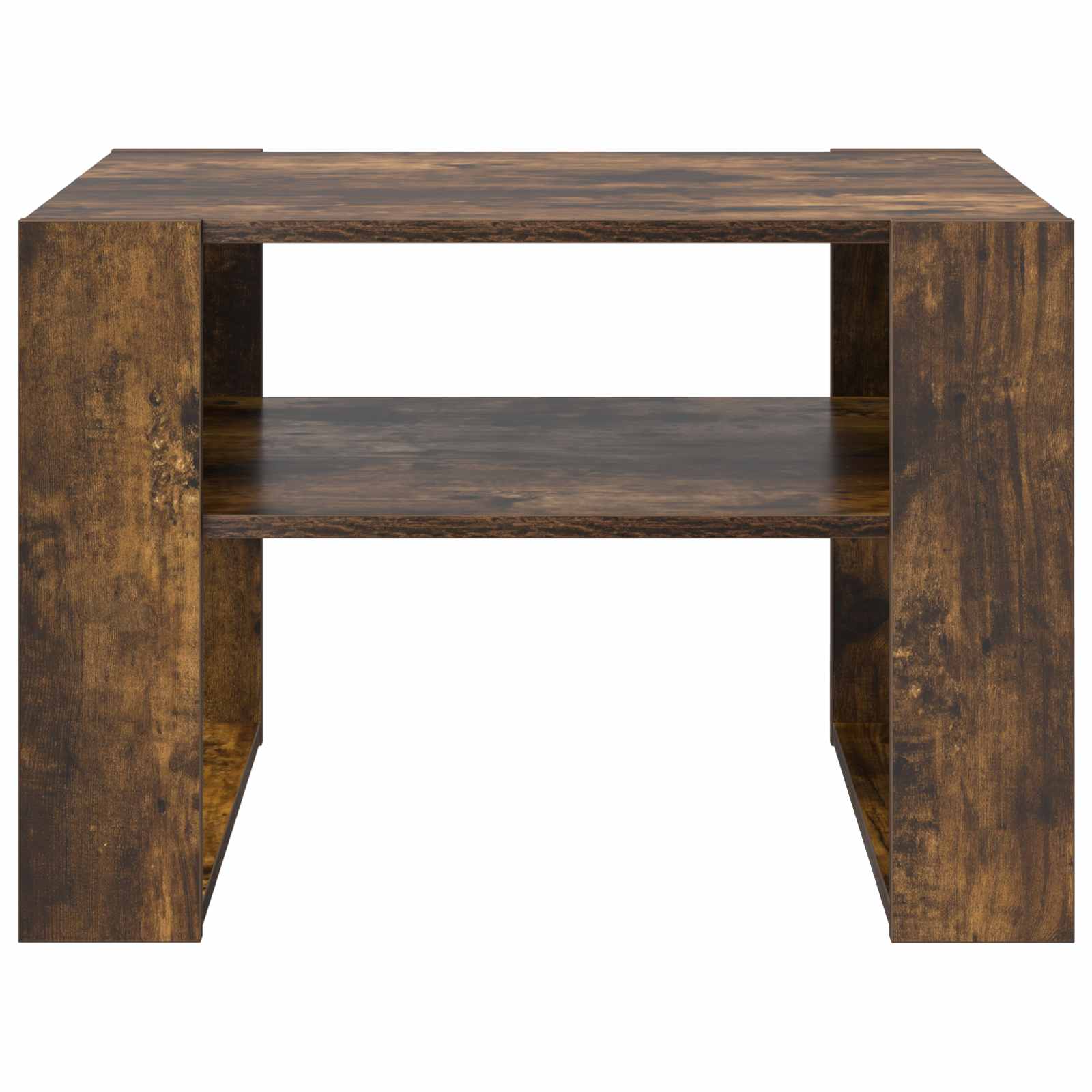 Table basse Chêne fumé 66 x 53 x 45 cm Bois d'ingénierie - XIOS