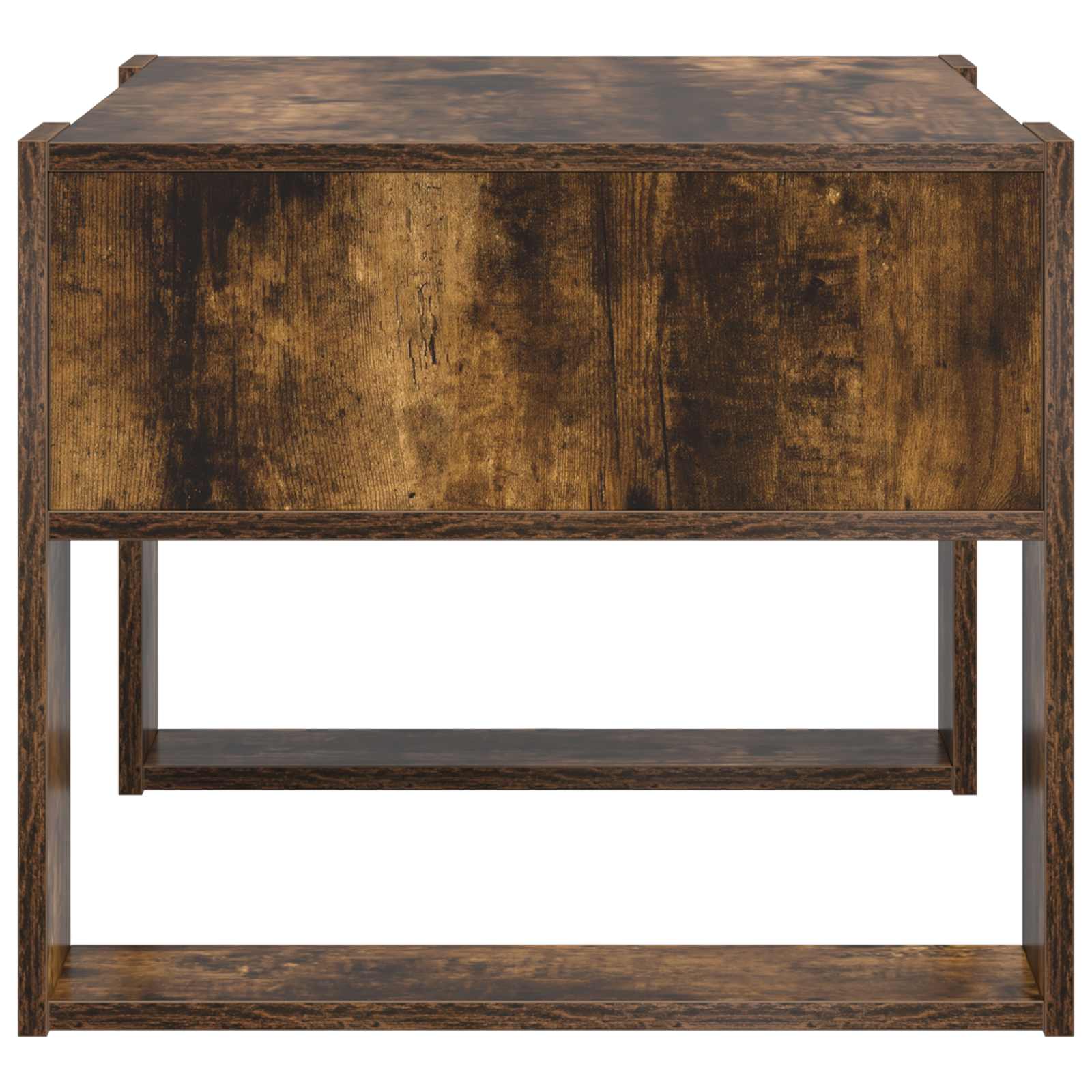 Table basse Chêne fumé 66 x 53 x 45 cm Bois d'ingénierie - XIOS