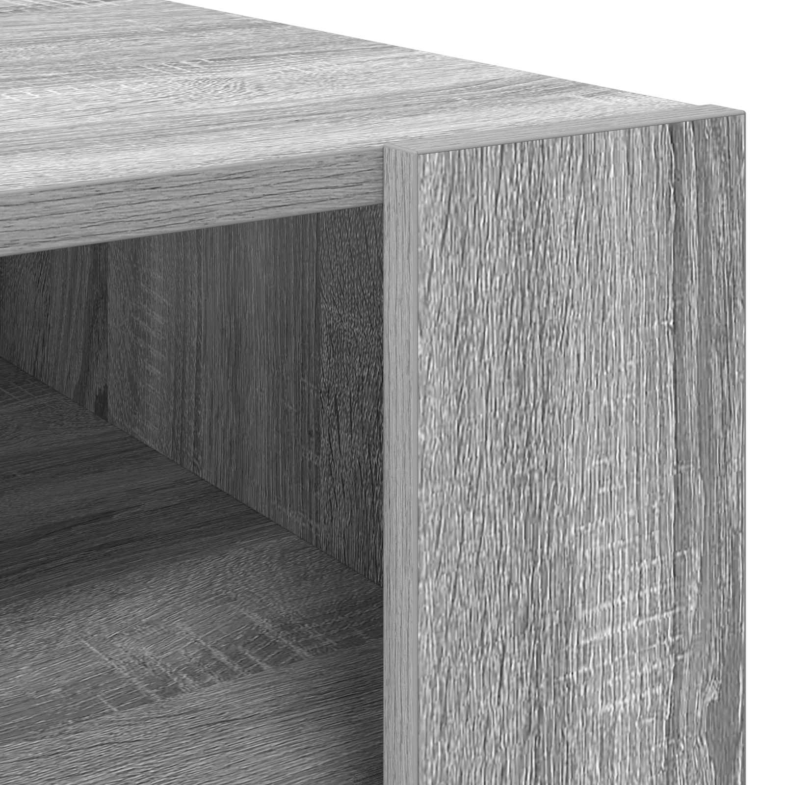 Table basse Gris Sonoma 66 x 53 x 45 cm Bois d'ingénierie - XIOS