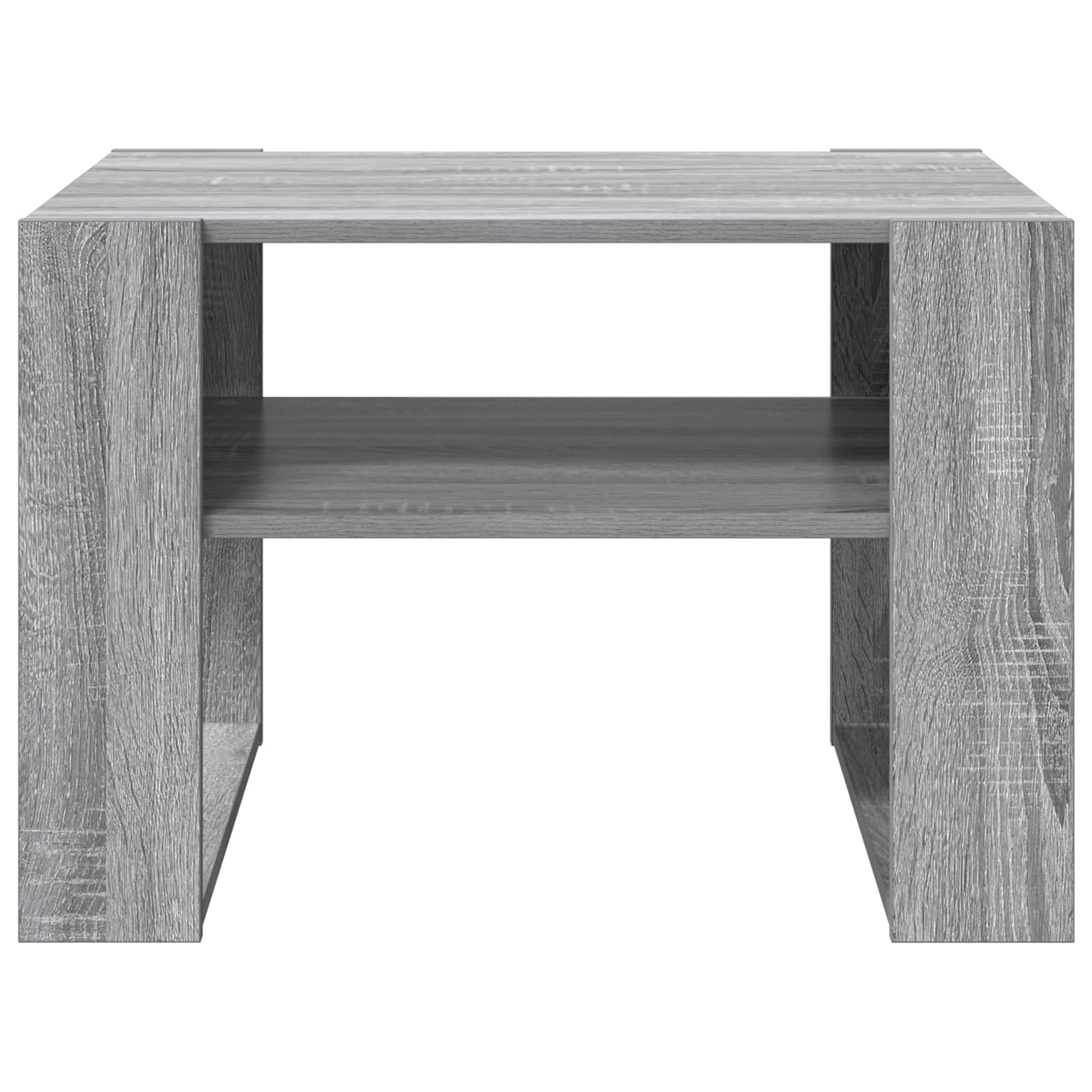 Table basse Gris Sonoma 66 x 53 x 45 cm Bois d'ingénierie - XIOS