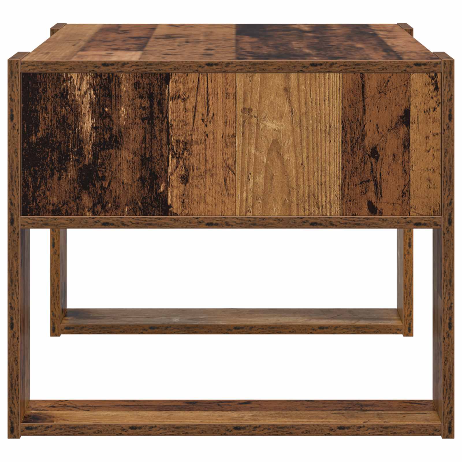 Table basse Bois ancien 66 x 53 x 45 cm Bois d'ingénierie - XIOS