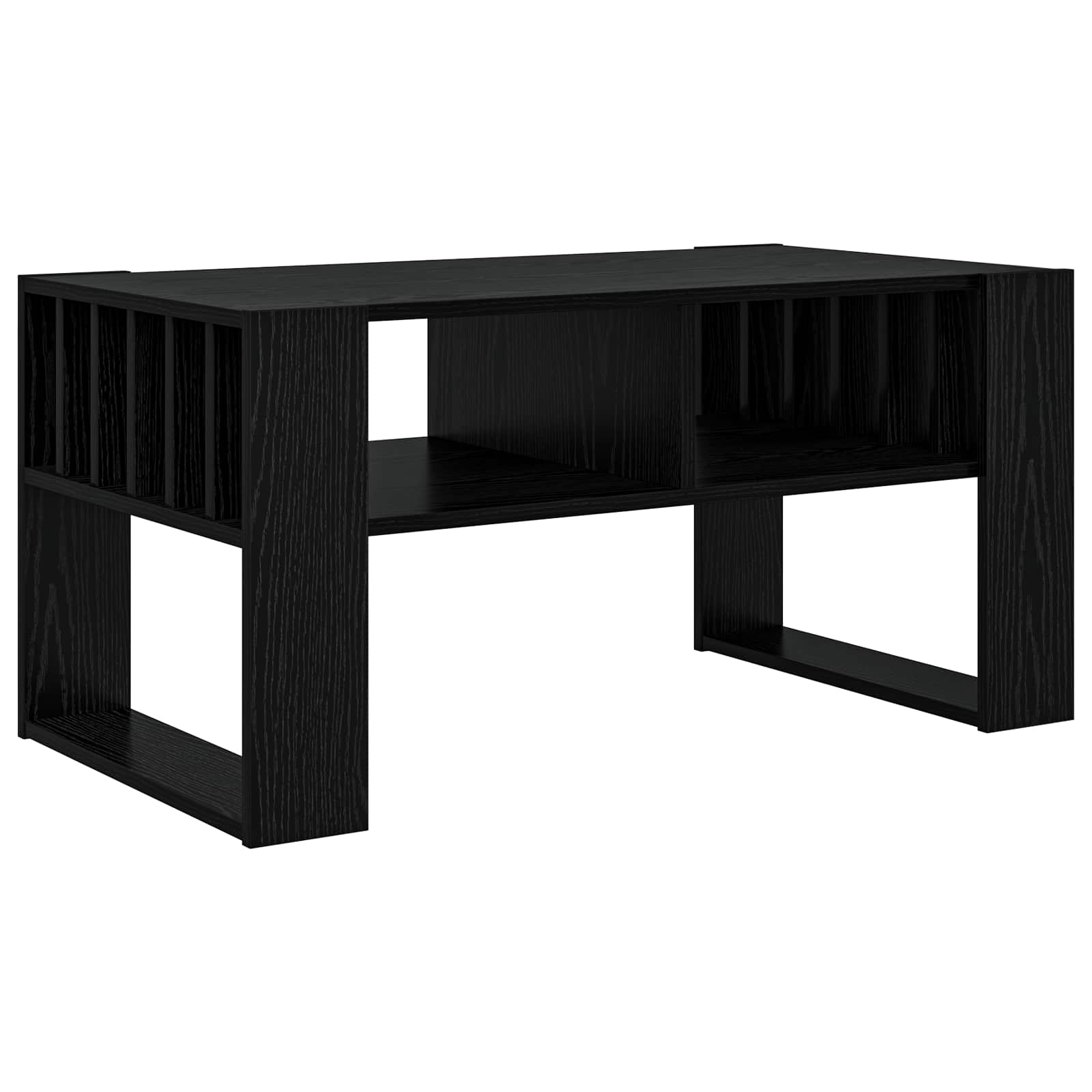 Table basse Chêne noir 92 x 49,5 x 45 cm Bois d'ingénierie - XIOS