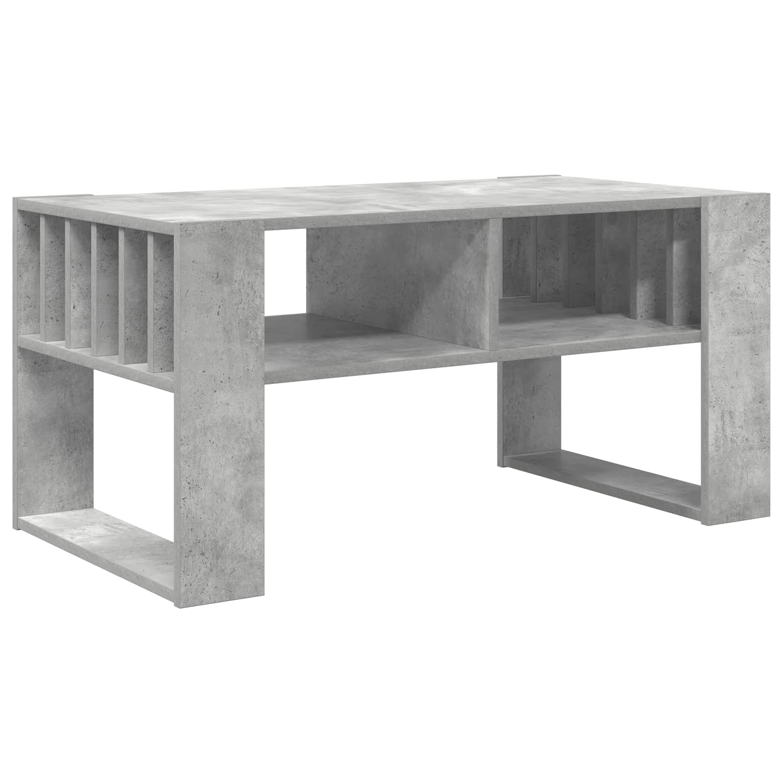 Table basse Gris béton 92 x 49,5 x 45 cm Bois d'ingénierie - XIOS