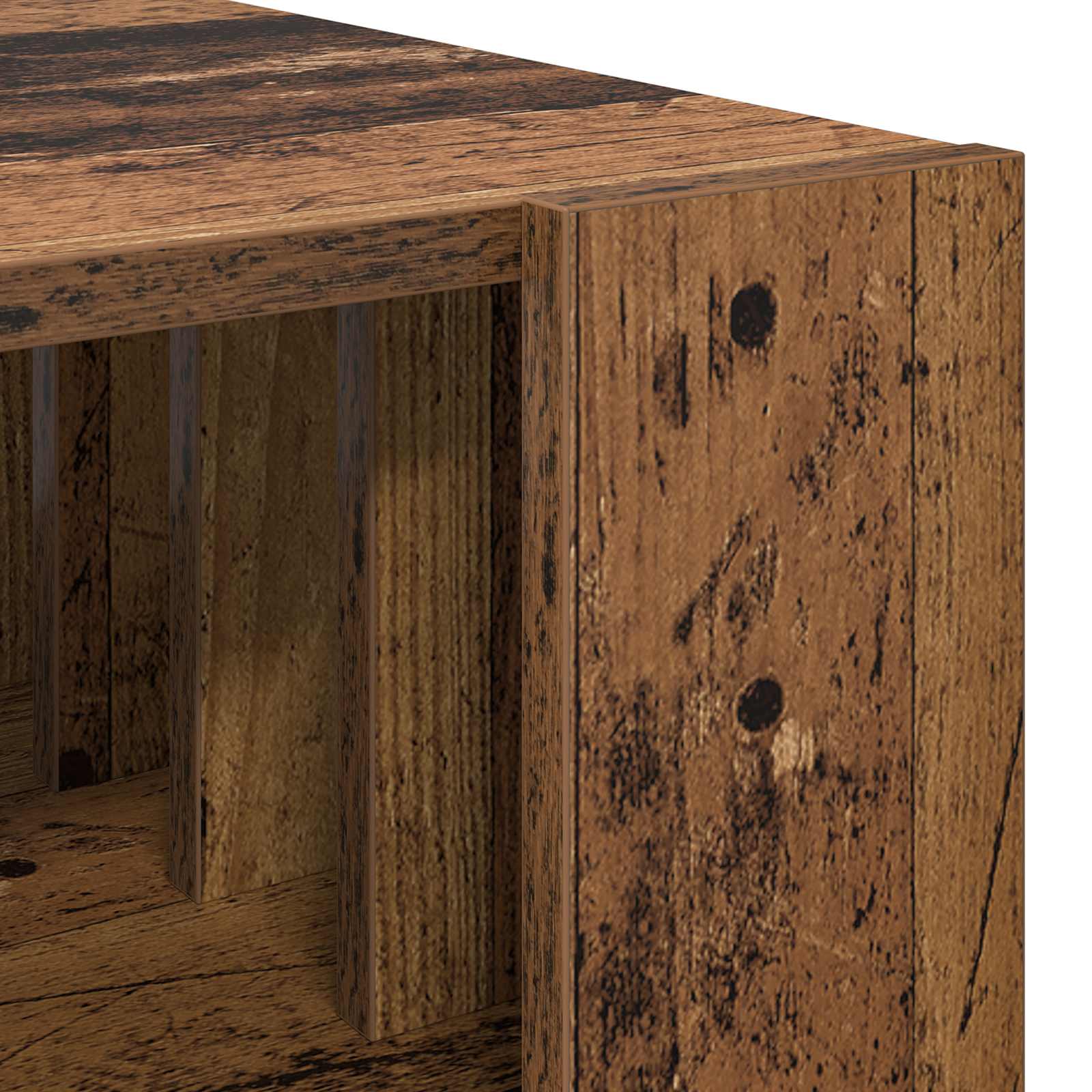 Table basse Bois ancien 92 x 49,5 x 45 cm Bois d'ingénierie