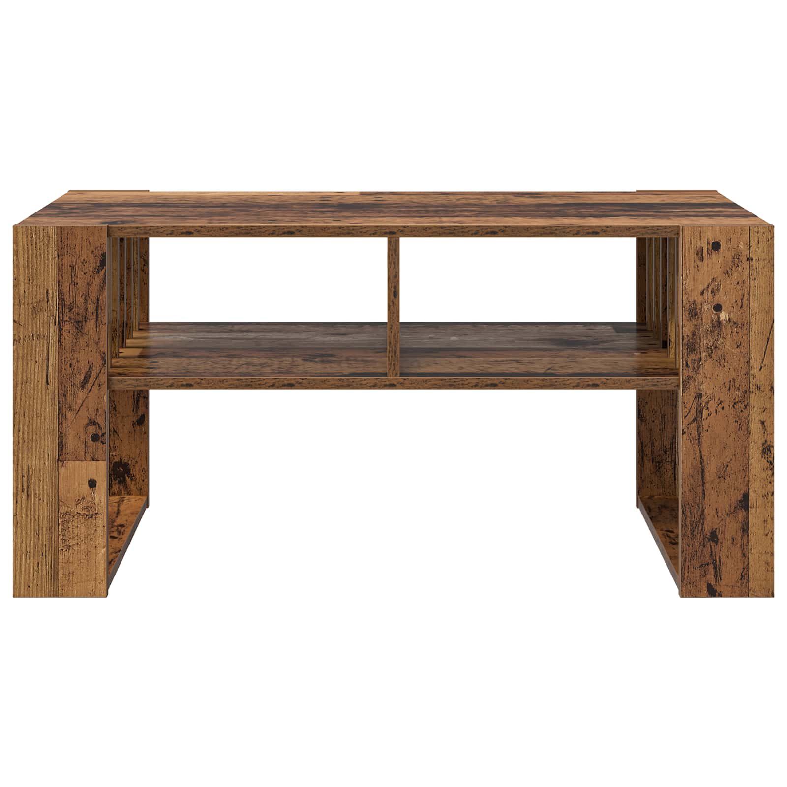 Table basse Bois ancien 92 x 49,5 x 45 cm Bois d'ingénierie