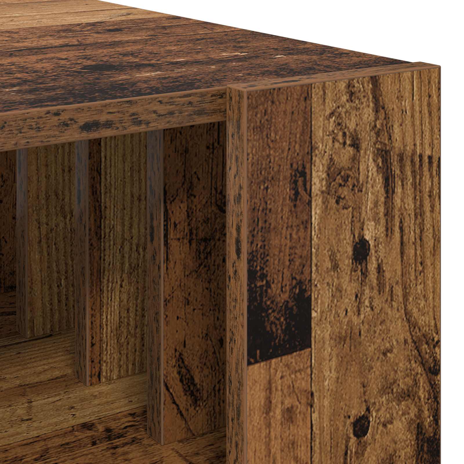 Table basse Bois ancien 66 x 49,5 x 45 cm Bois d'ingénierie - XIOS