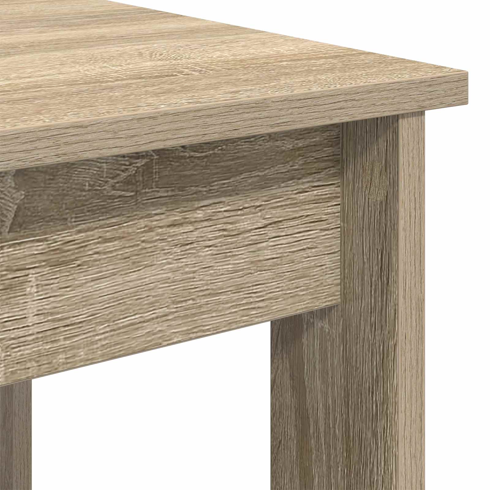 Ensemble de tables basses 2 pcs Chêne Sonoma Bois d'ingénierie