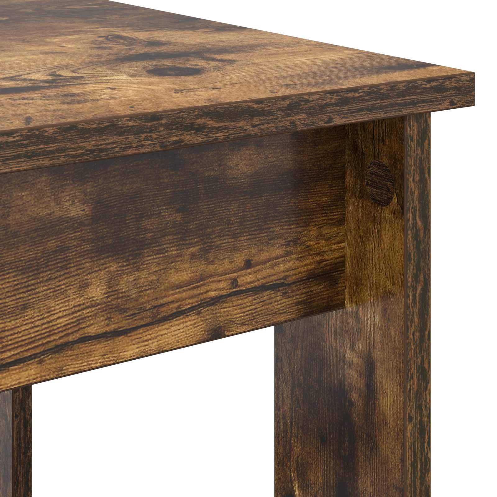 Ensemble de tables basses 2 pc Chêne fumé 50 x 52 x 42 cm - XIOS