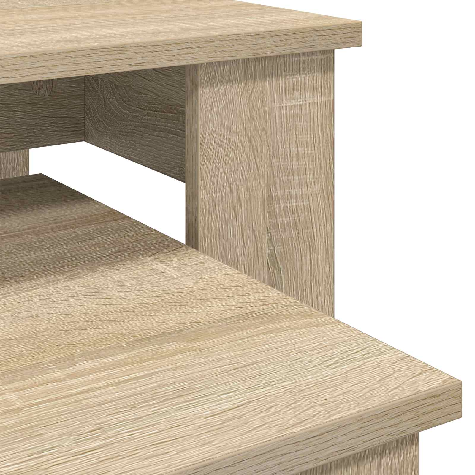 Ensemble de tables basses 2 pcs Chêne Sonoma Bois d'ingénierie - XIOS