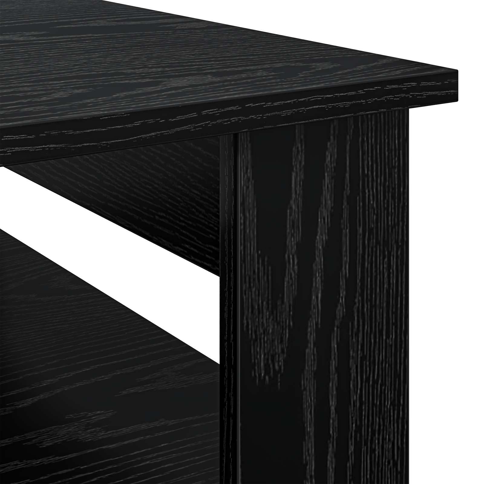 Table basse Chêne noir 64 x 54 x 44 cm Bois d'ingénierie - XIOS