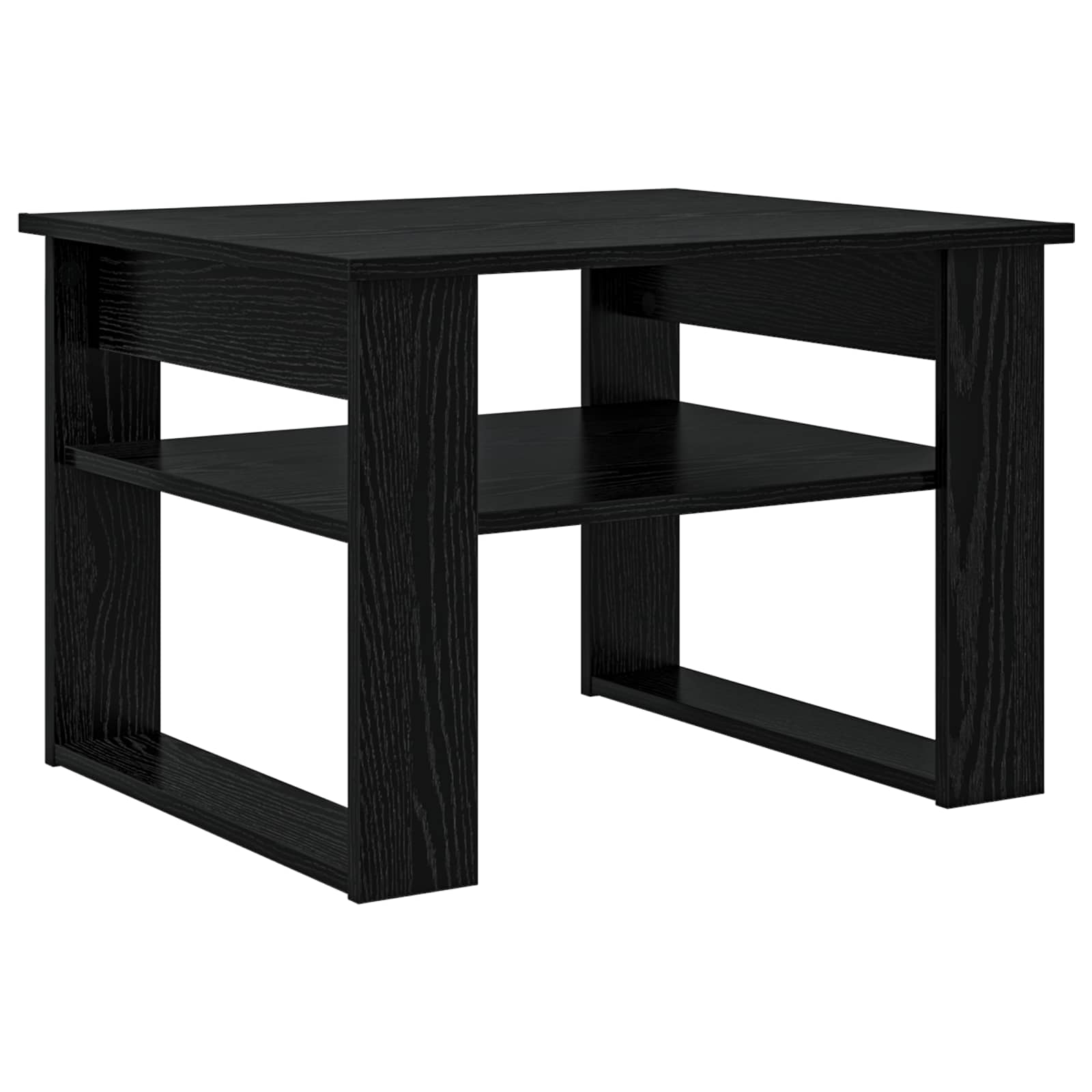 Table basse Chêne noir 64 x 54 x 44 cm Bois d'ingénierie - XIOS