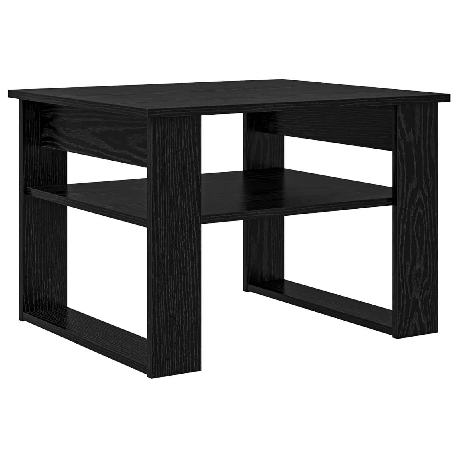 Table basse Chêne noir 64 x 54 x 44 cm Bois d'ingénierie - XIOS