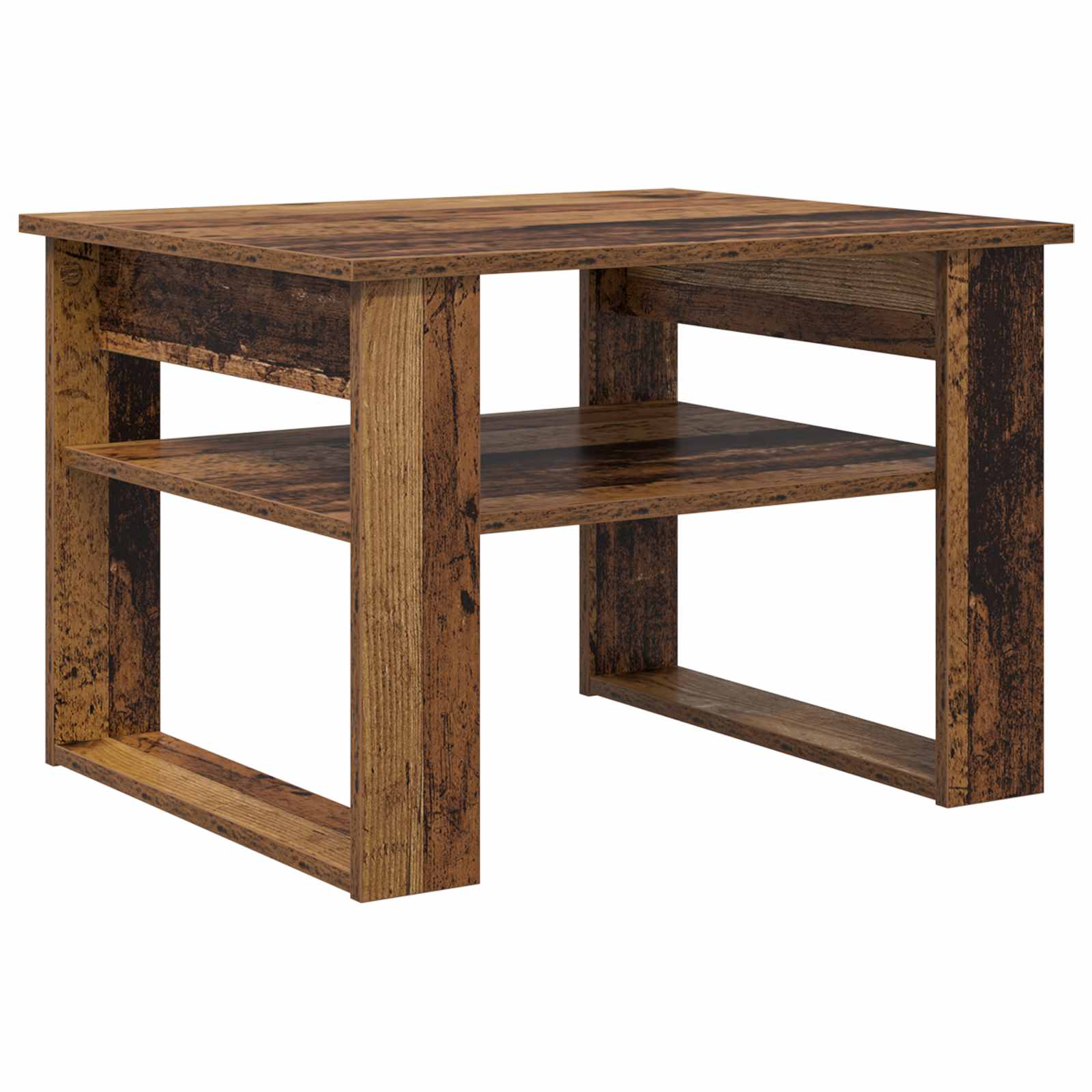 Table basse Bois ancien 64 x 54 x 44 cm Bois d'ingénierie - XIOS