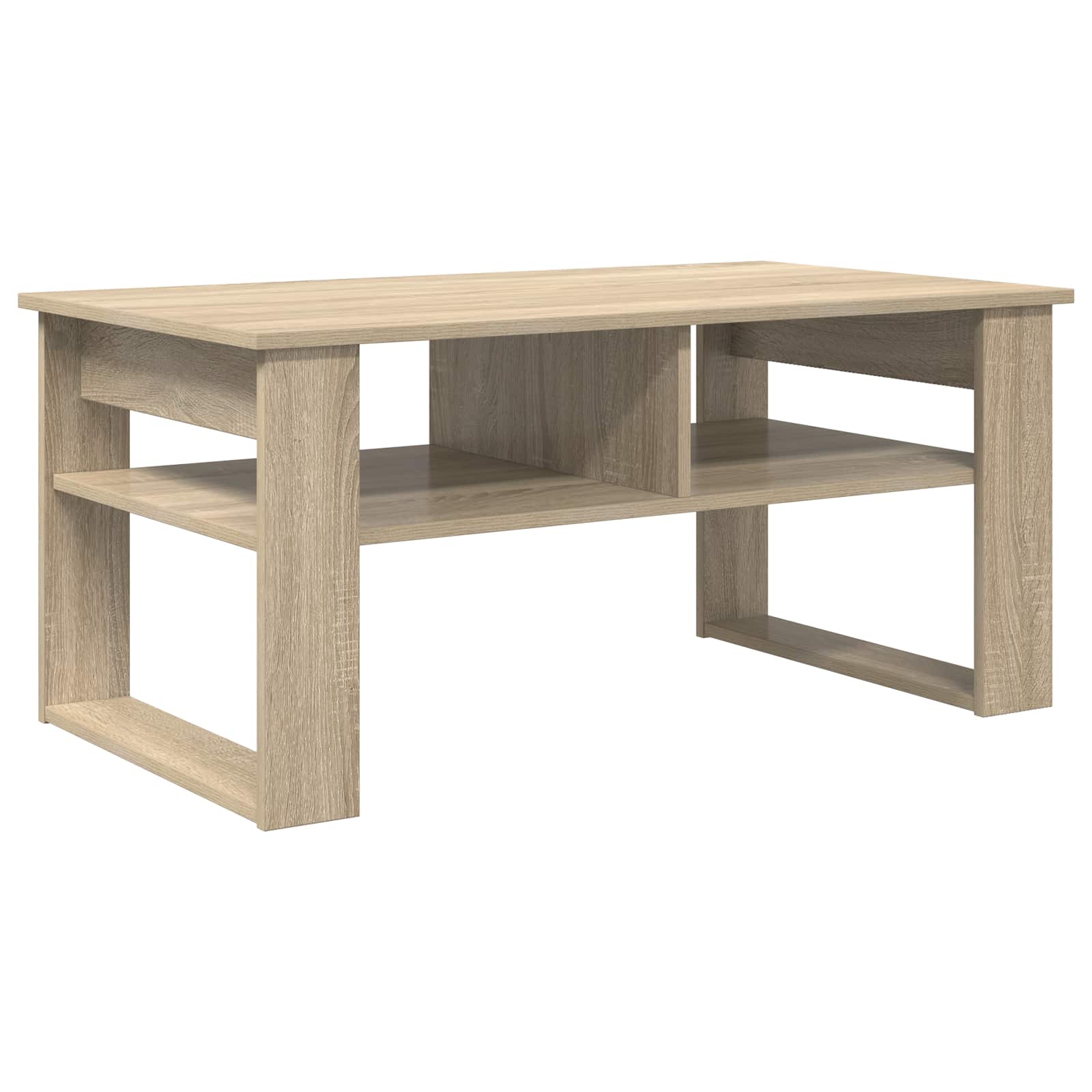 Table basse Chêne Sonoma 96 x 54 x 44 cm Bois d'ingénierie - XIOS