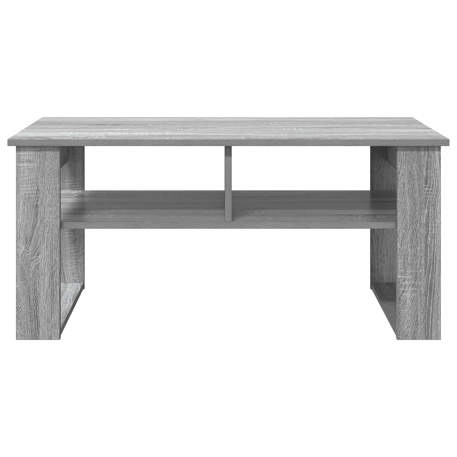 Table basse Gris Sonoma 96 x 54 x 44 cm Bois d'ingénierie - XIOS