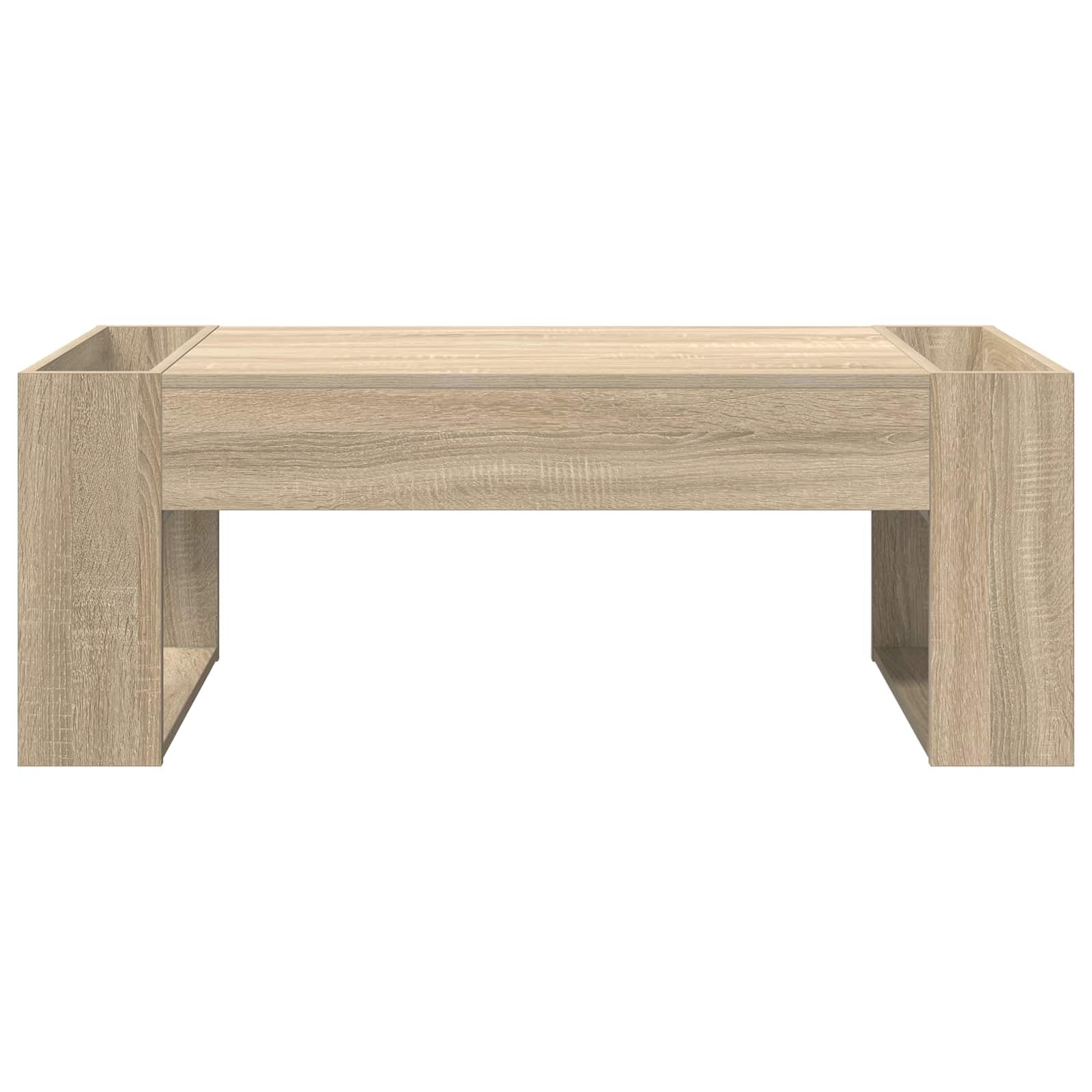 Table basse Chêne Sonoma 110 x 50 x 41 cm Bois d'ingénierie - XIOS