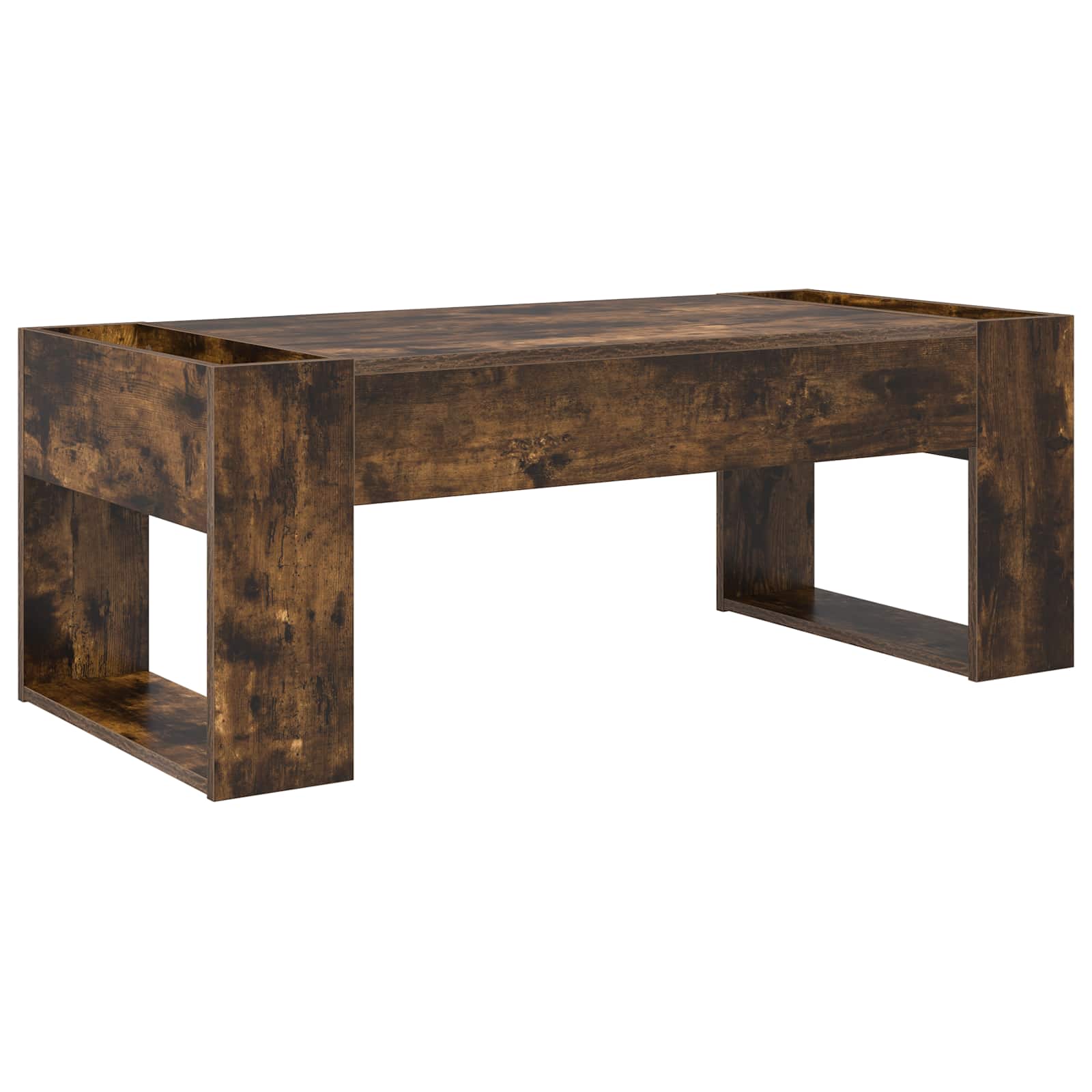 Table basse Chêne fumé 110 x 50 x 41 cm Bois d'ingénierie - XIOS