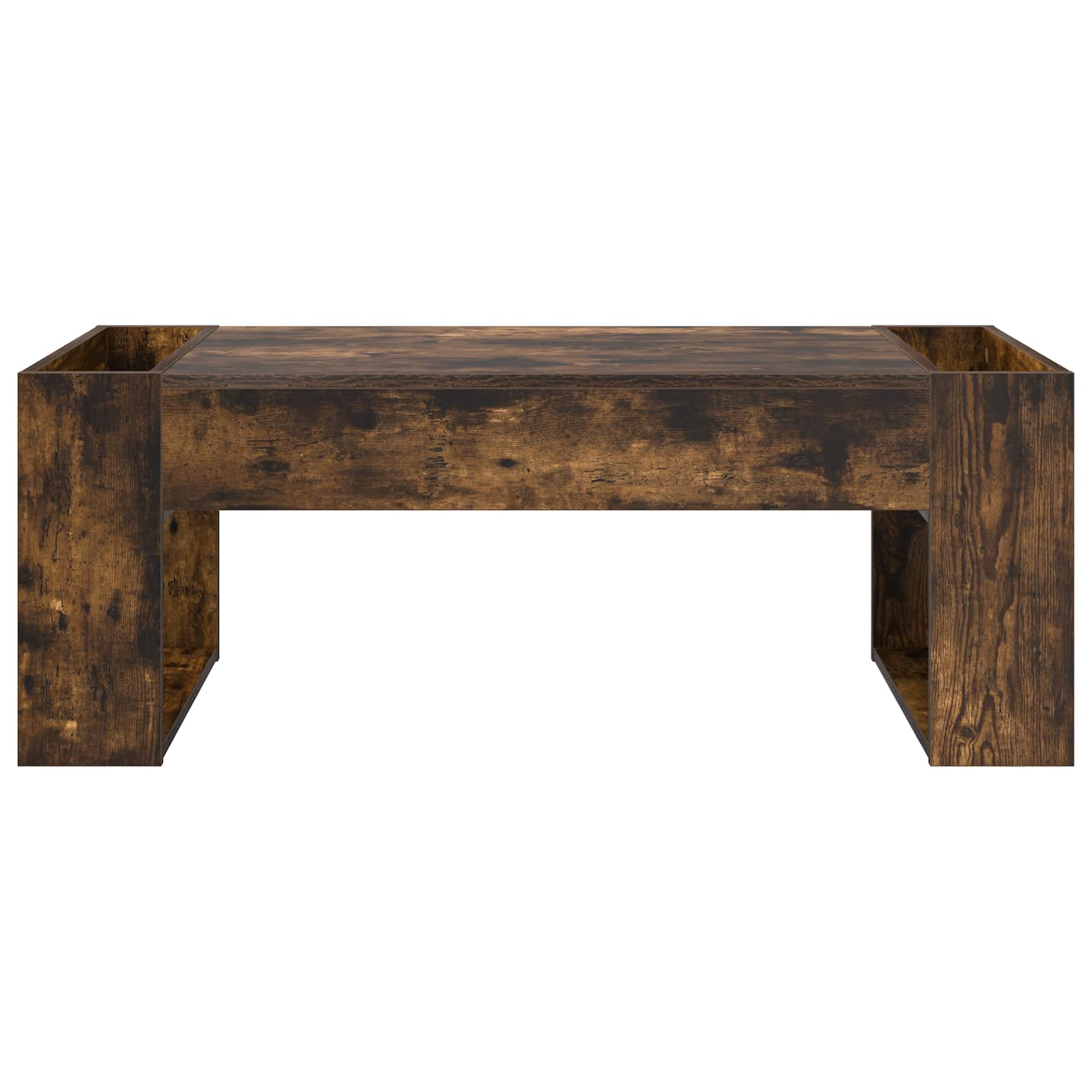 Table basse Chêne fumé 110 x 50 x 41 cm Bois d'ingénierie - XIOS