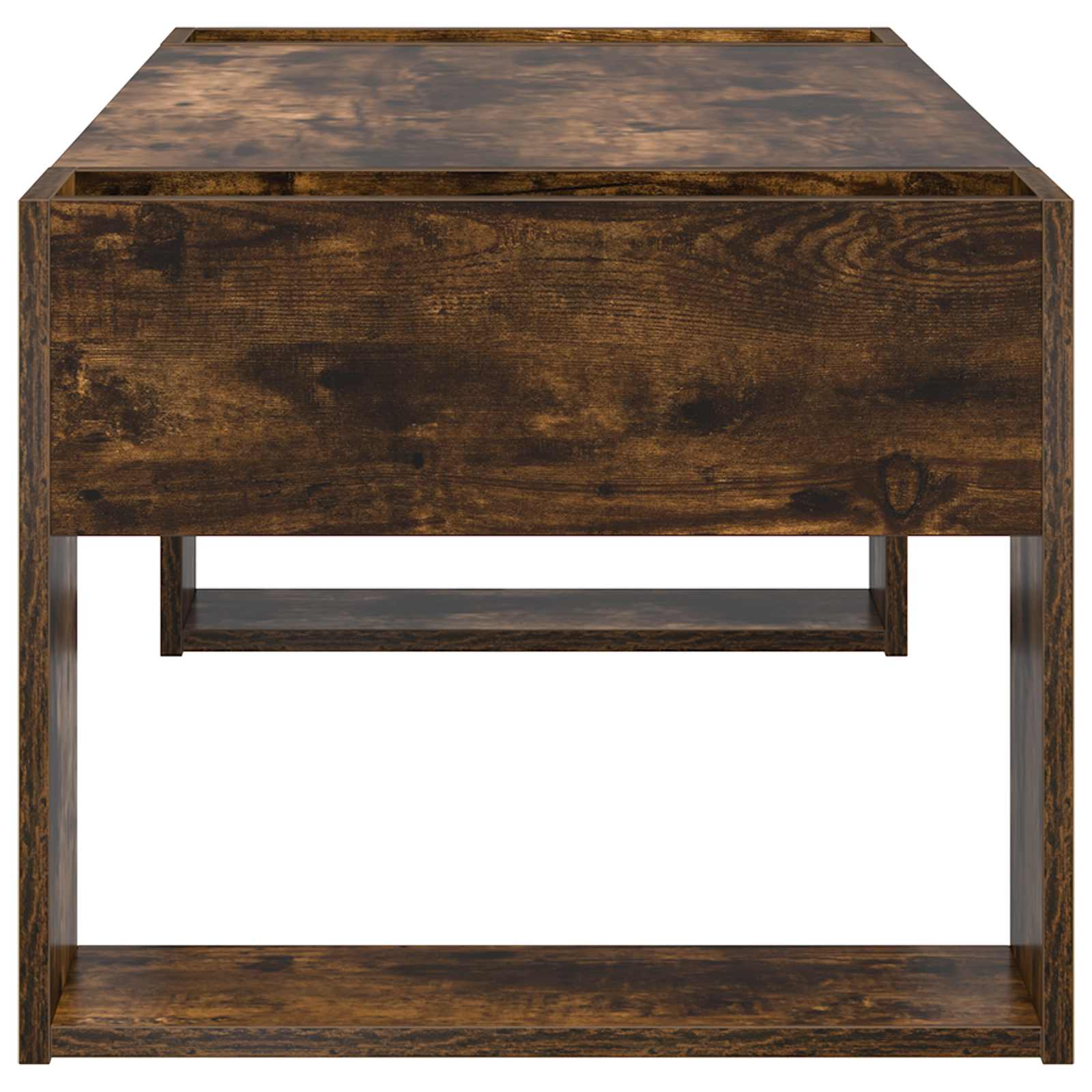 Table basse Chêne fumé 110 x 50 x 41 cm Bois d'ingénierie - XIOS