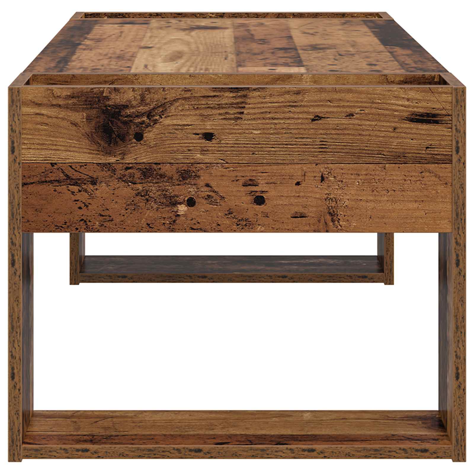 Table basse Bois ancien 110 x 50 x 41 cm Bois d'ingénierie - XIOS