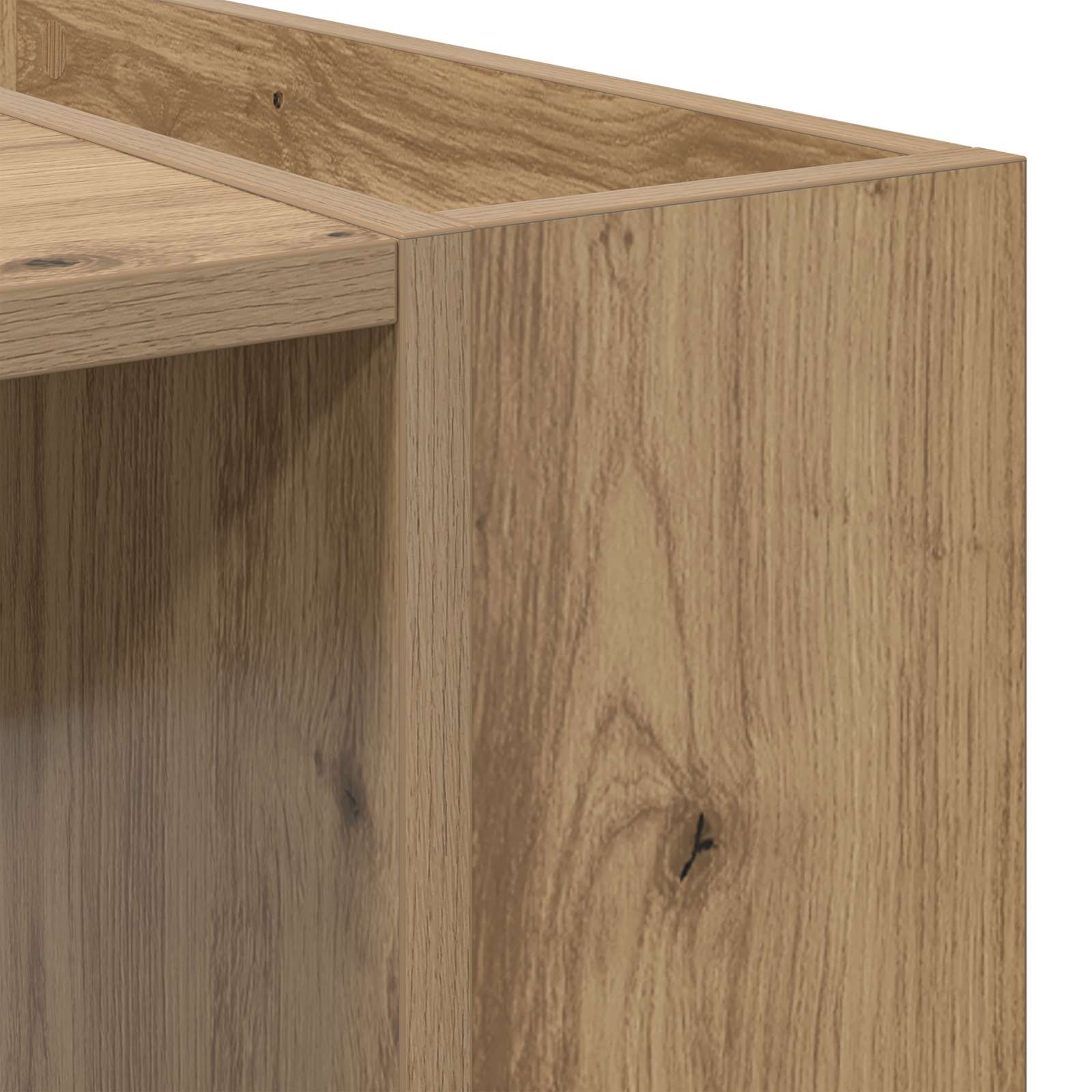 Table basse Chêne artisanal 95 x 50 x 34 cm Bois d'ingénierie - XIOS