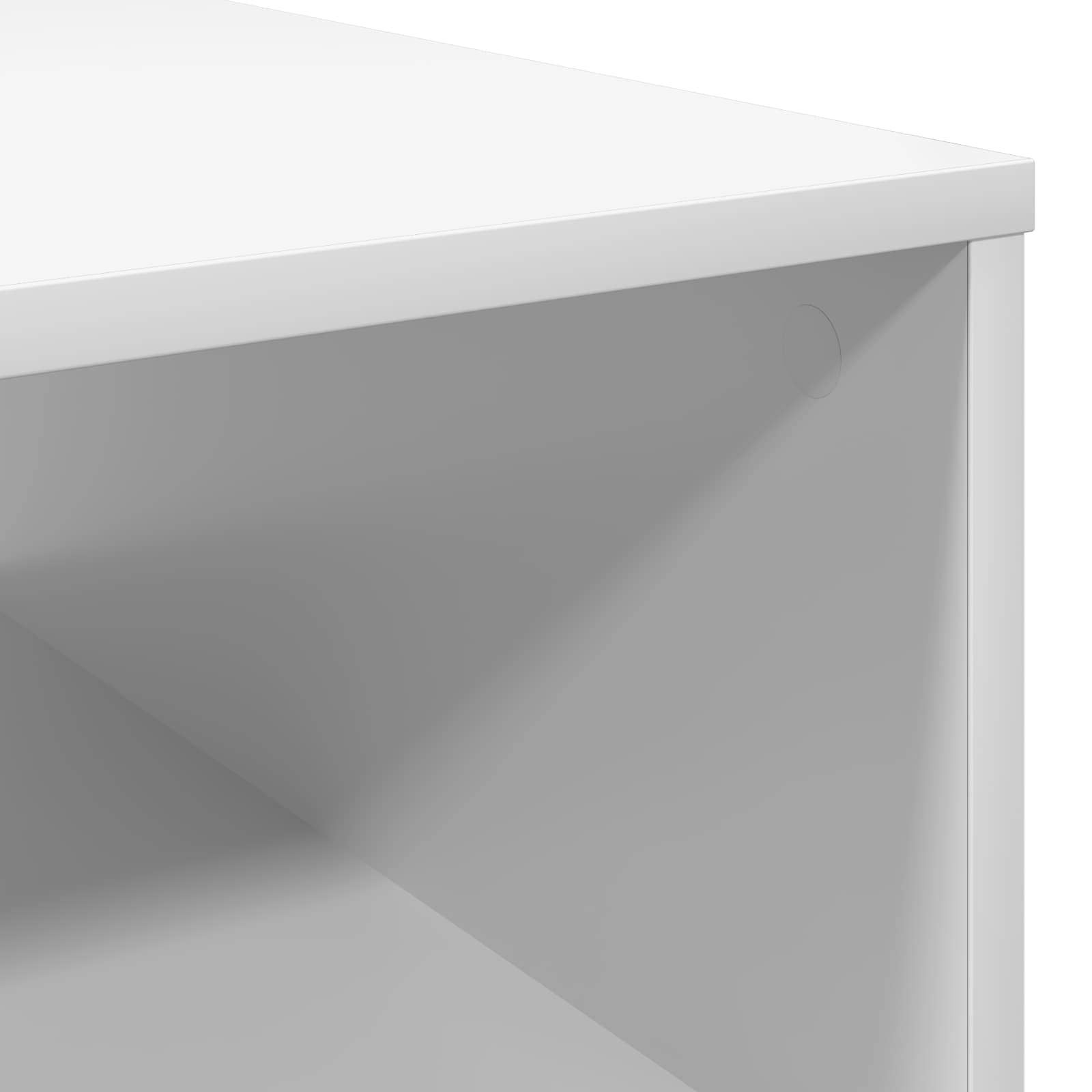 Table basse avec tiroir Blanc 95 x 55 x 31 cm Bois d'ingénierie - XIOS