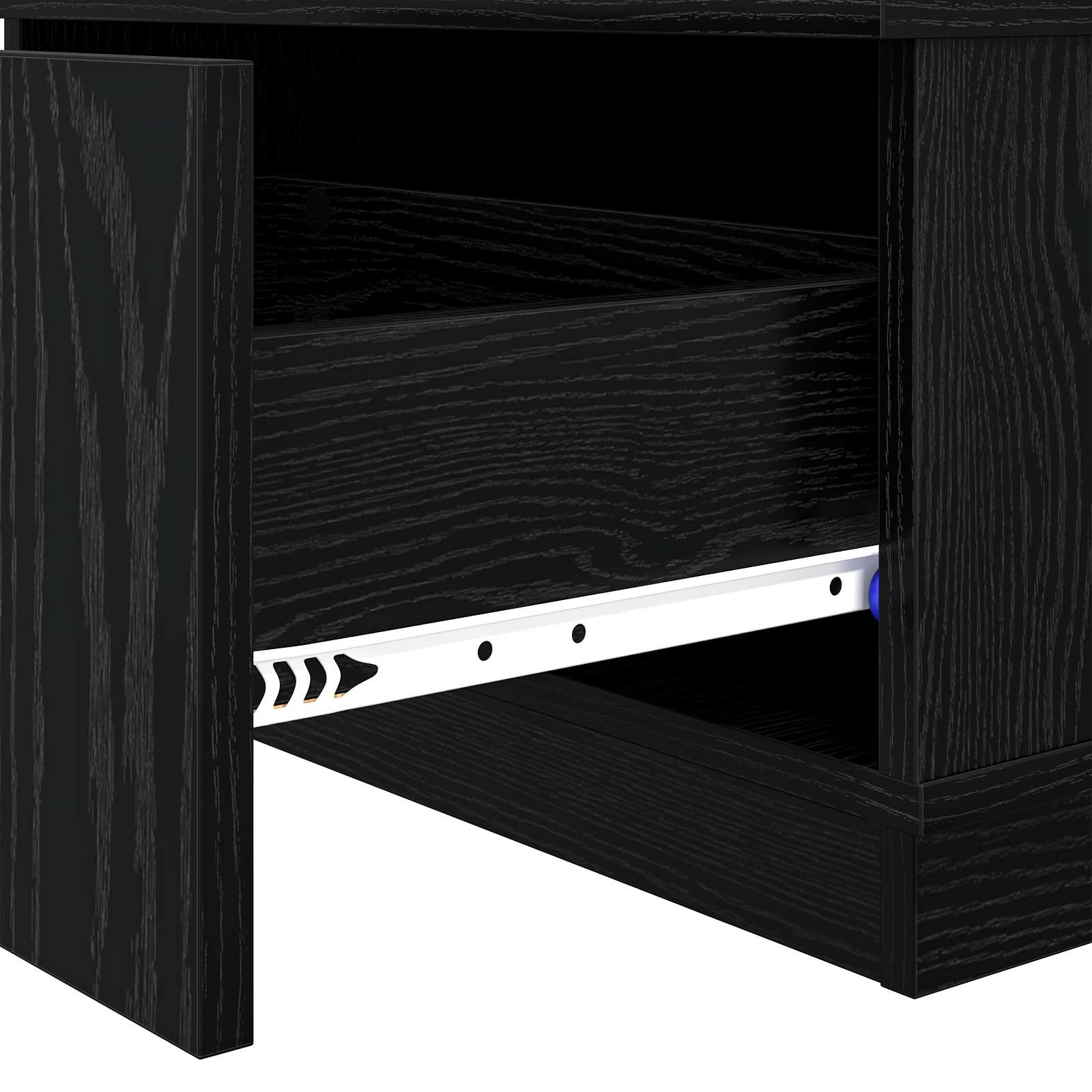 Table basse Chêne noir 95 x 55 x 31 cm Bois d'ingénierie - XIOS