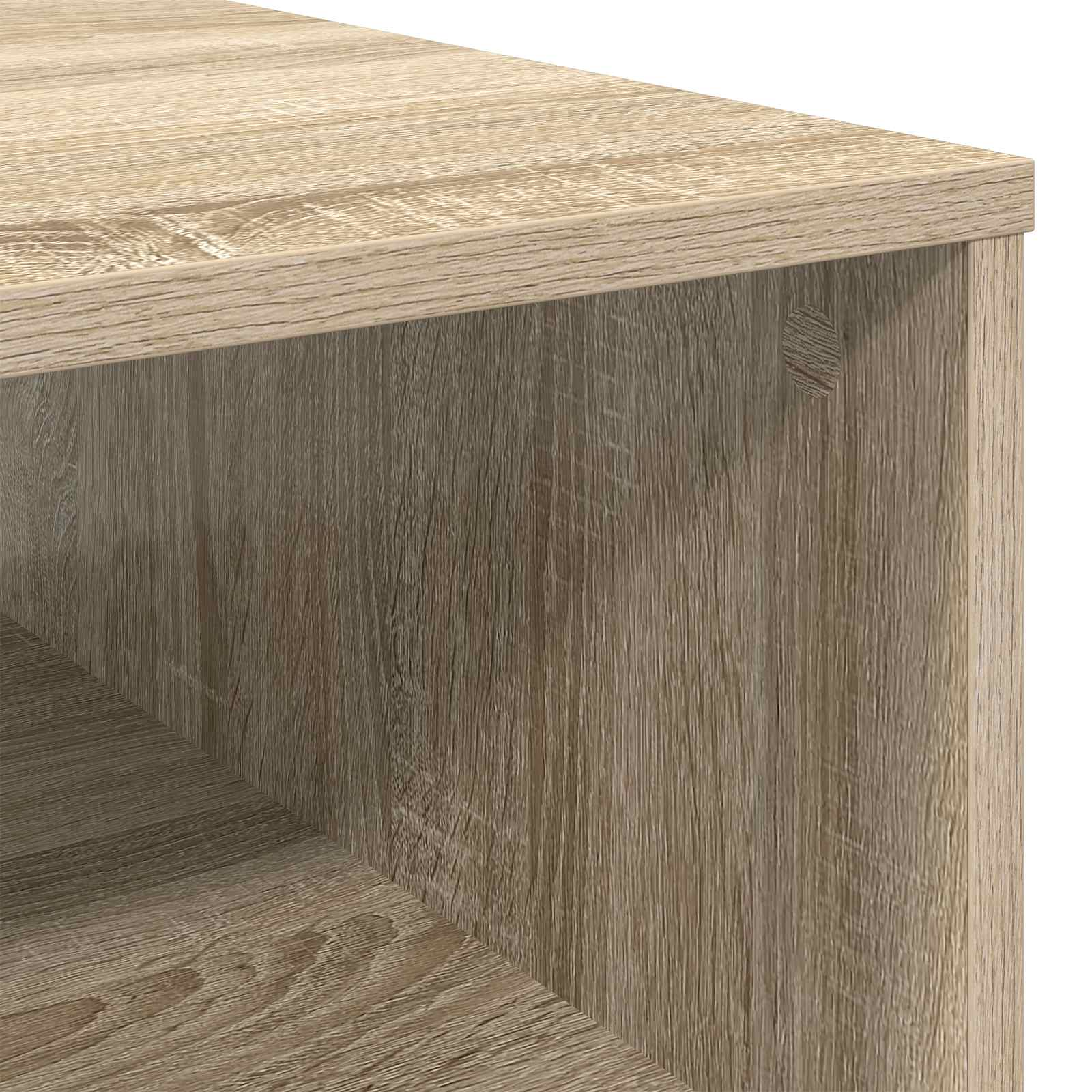 Table basse Chêne Sonoma 95 x 55 x 31 cm Bois d'ingénierie - XIOS