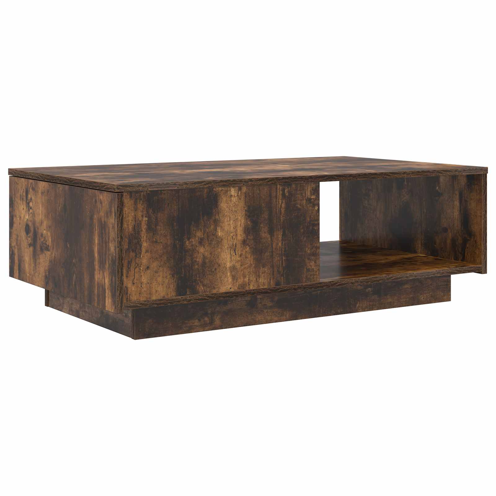 Table basse Chêne fumé 95 x 55 x 31 cm Bois d'ingénierie - XIOS