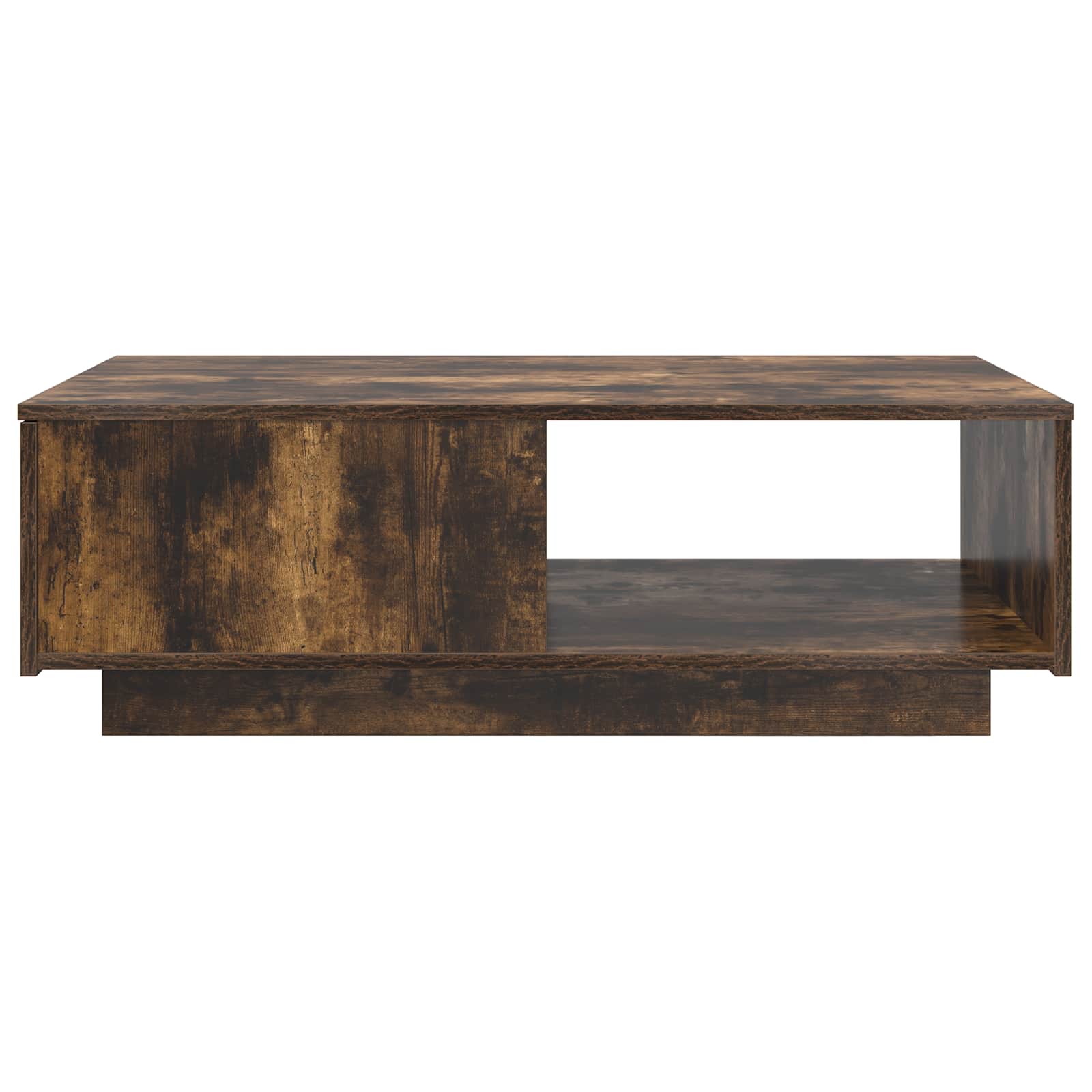 Table basse Chêne fumé 95 x 55 x 31 cm Bois d'ingénierie - XIOS