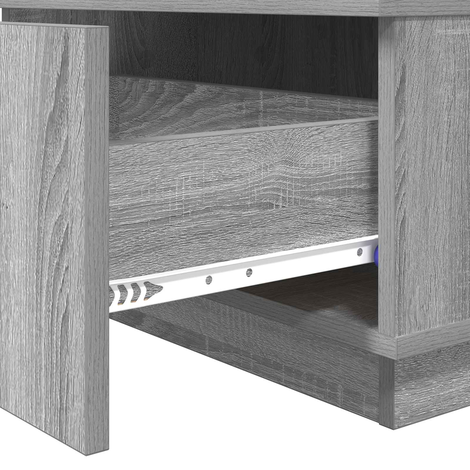 Table basse Gris Sonoma 95 x 55 x 31 cm Bois d'ingénierie - XIOS