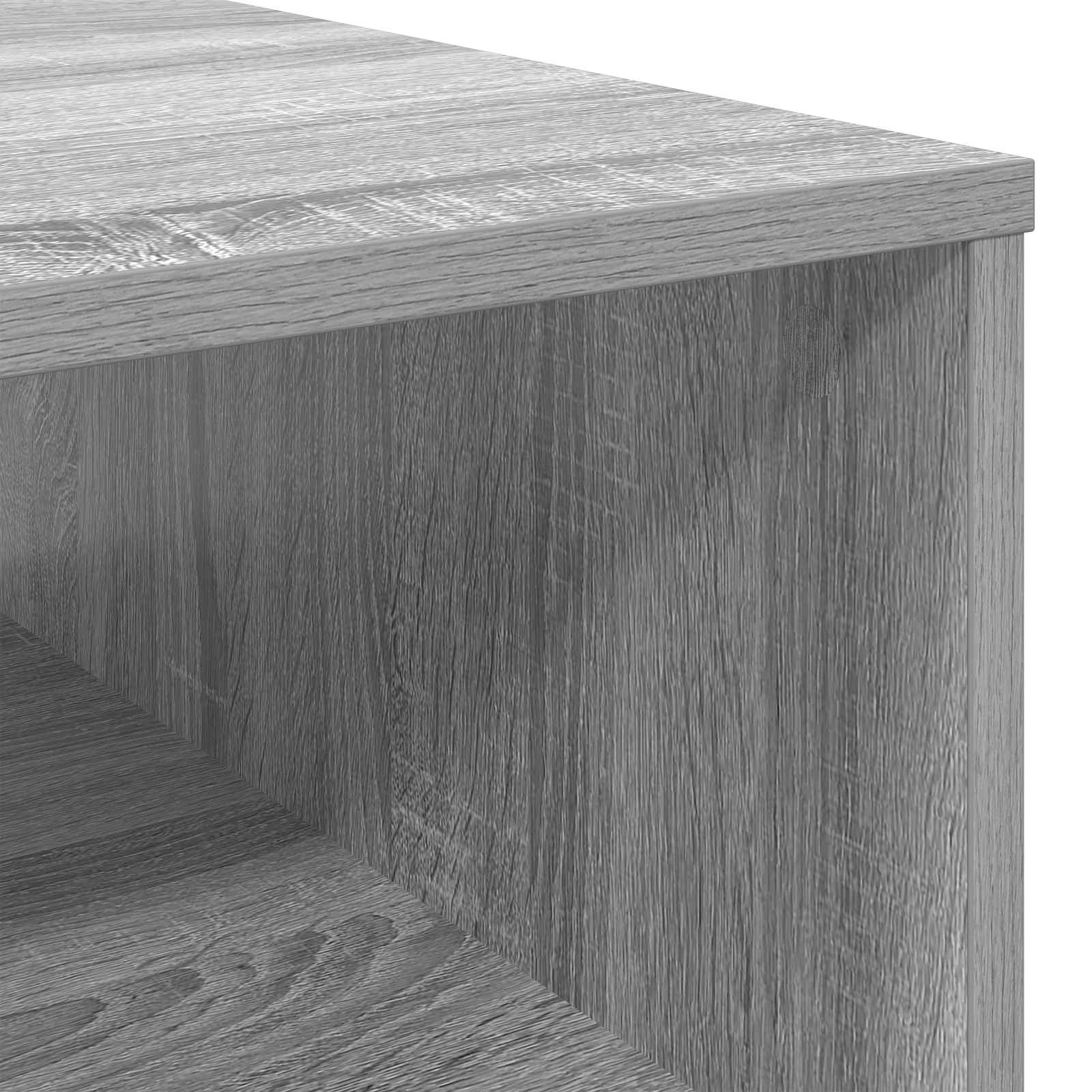 Table basse Gris Sonoma 95 x 55 x 31 cm Bois d'ingénierie - XIOS